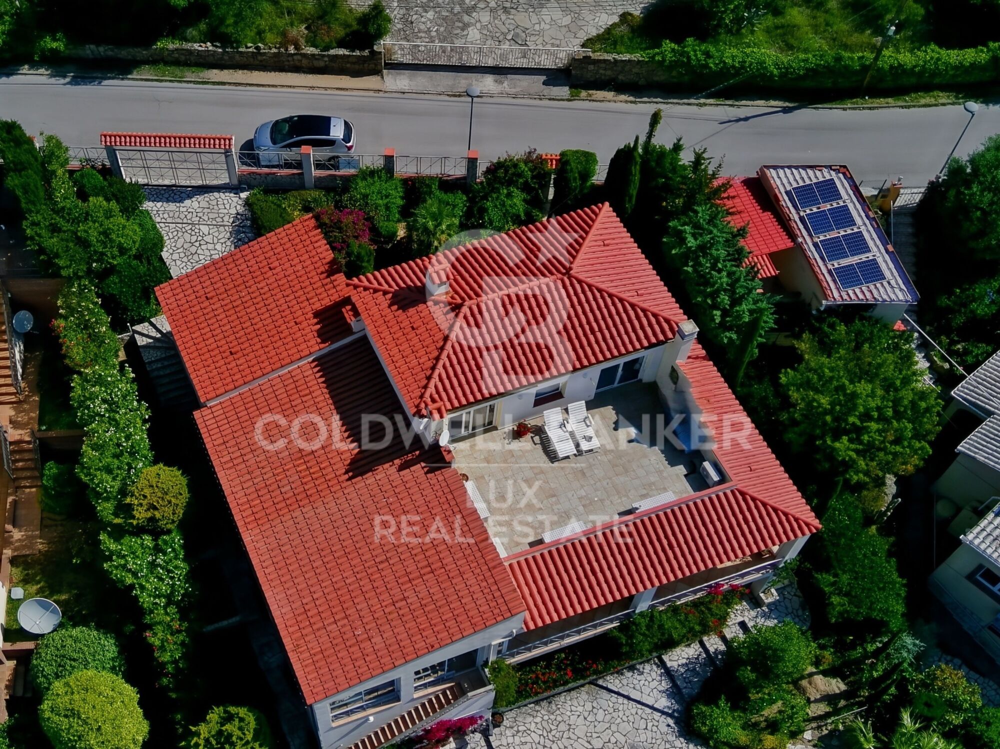 Villa avec piscine intérieure et vue mer à Mas Isaac