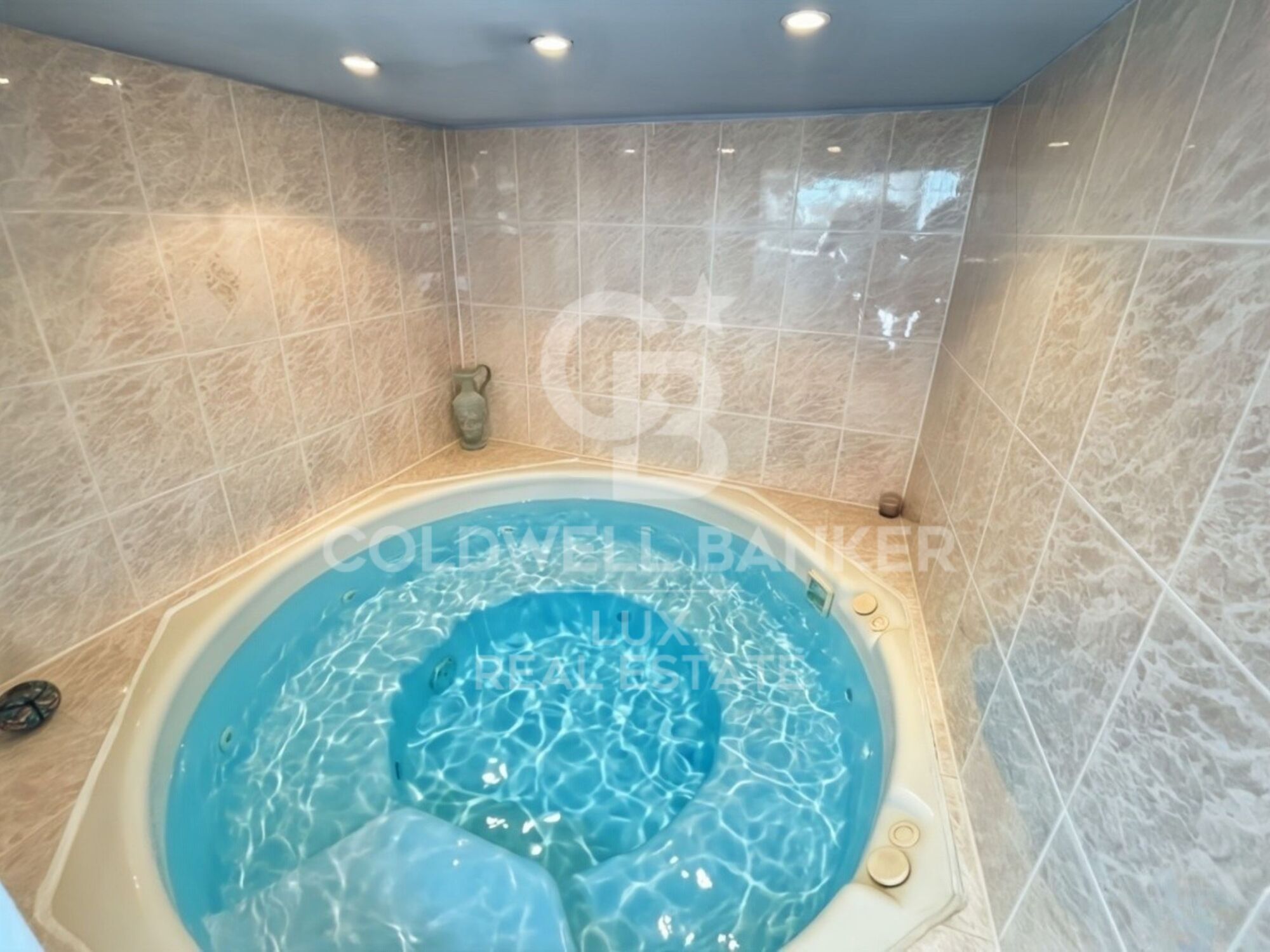 Villa with indoor pool and sea views in Mas Isaac