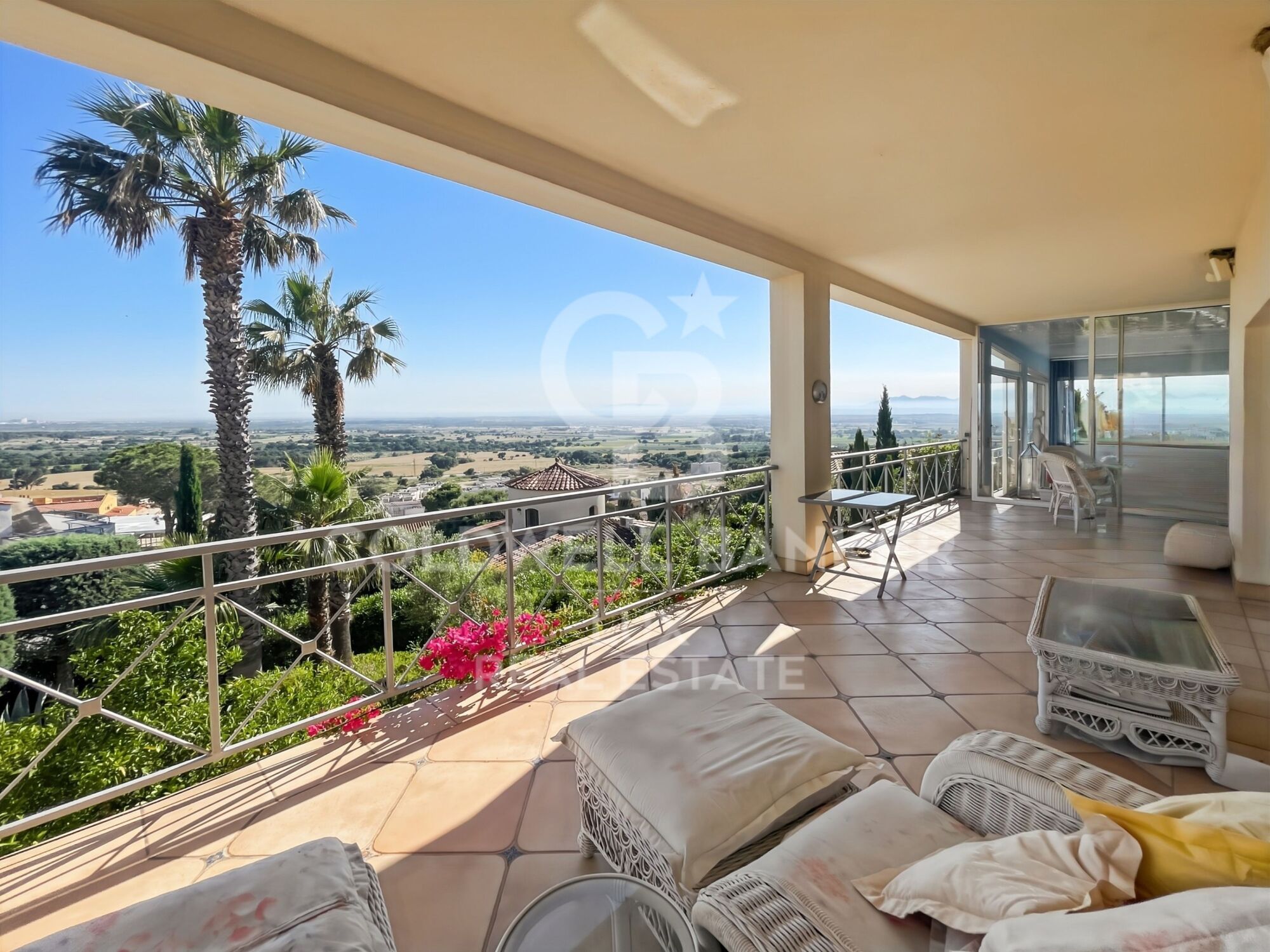 Villa with indoor pool and sea views in Mas Isaac