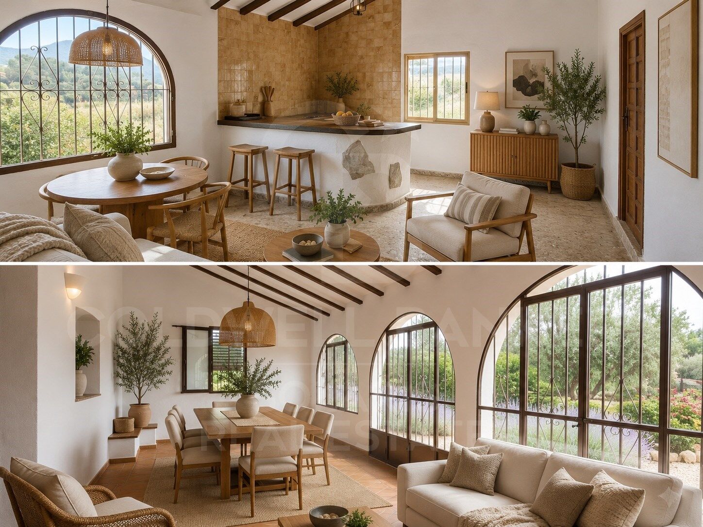 Finca with character and views of the Mediterranean Sea