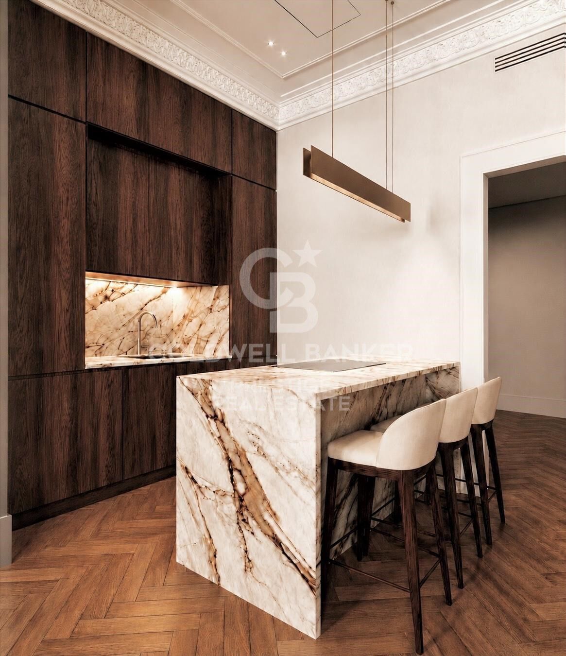 Elegante piso en finca regia junto a Plaza España