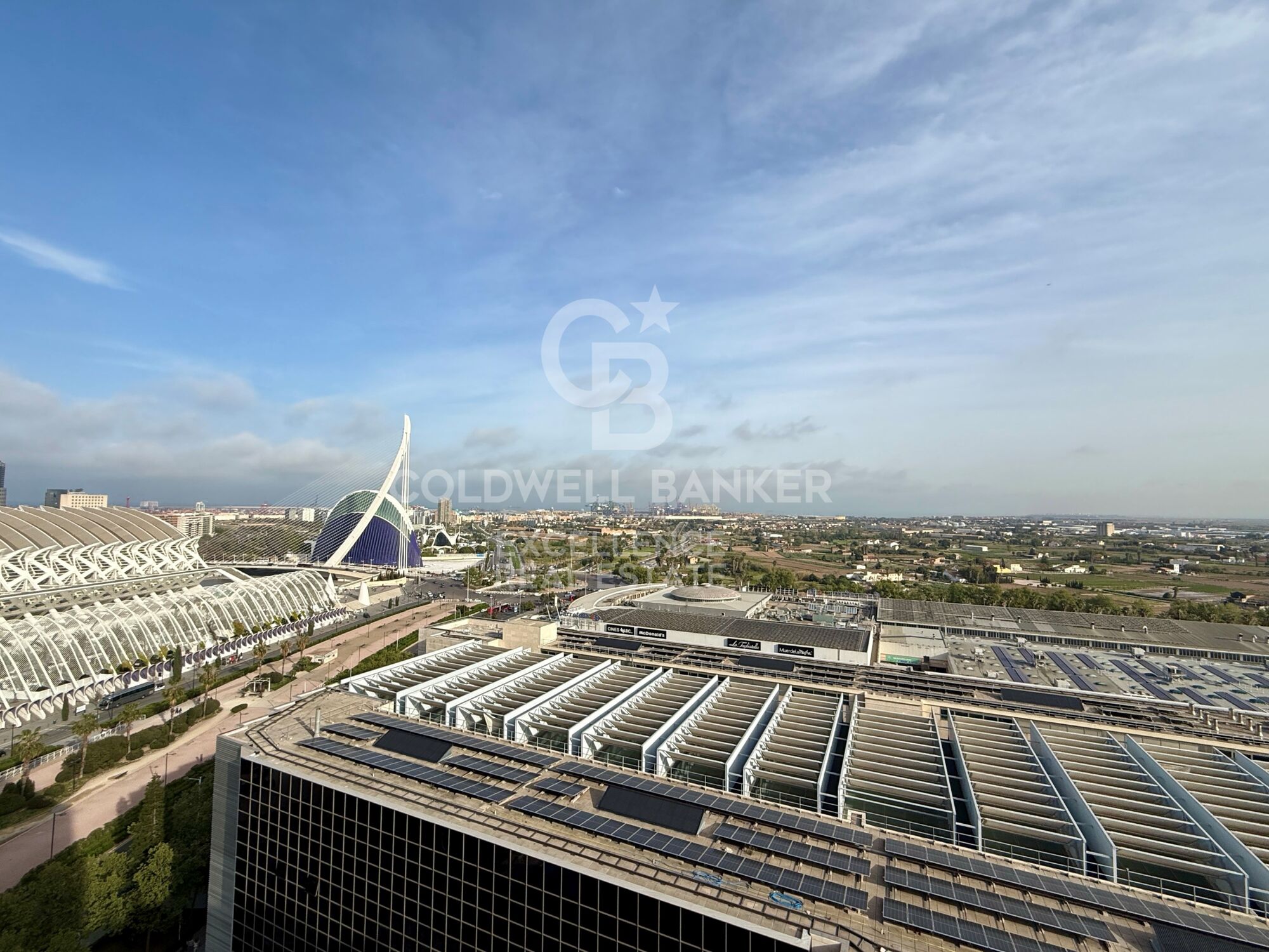 Appartement exclusif en hauteur avec vue panoramique dans la Cité des Arts et des Sciences
