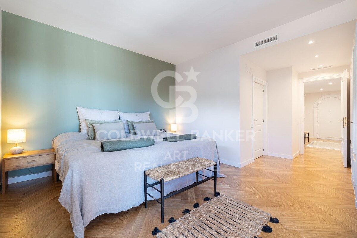 Espectacular apartamento en planta baja con increíbles vistas al mar en Nueva Andalucía