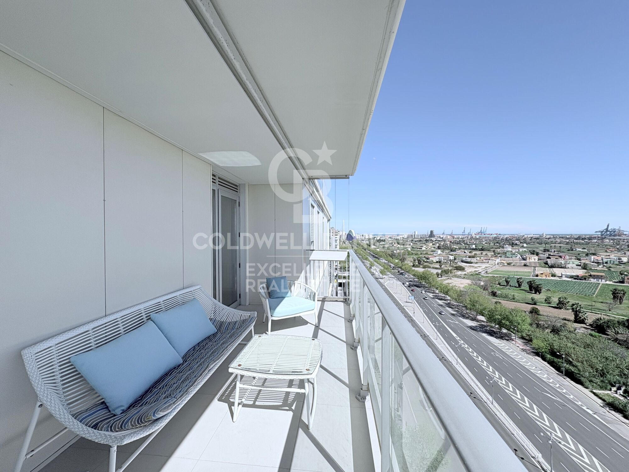 Appartement spectaculaire de 158 m² avec vue sur la mer et le verger à côté de la Roig Arena