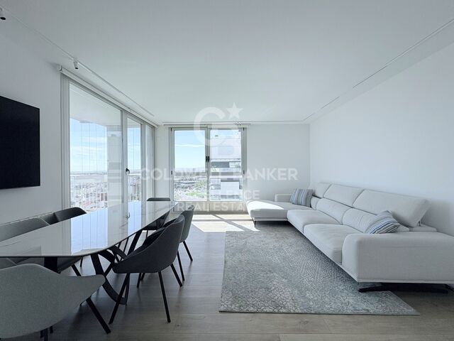 Espectacular piso de 158 m² con vistas al mar y la huerta junto al Roig Arena