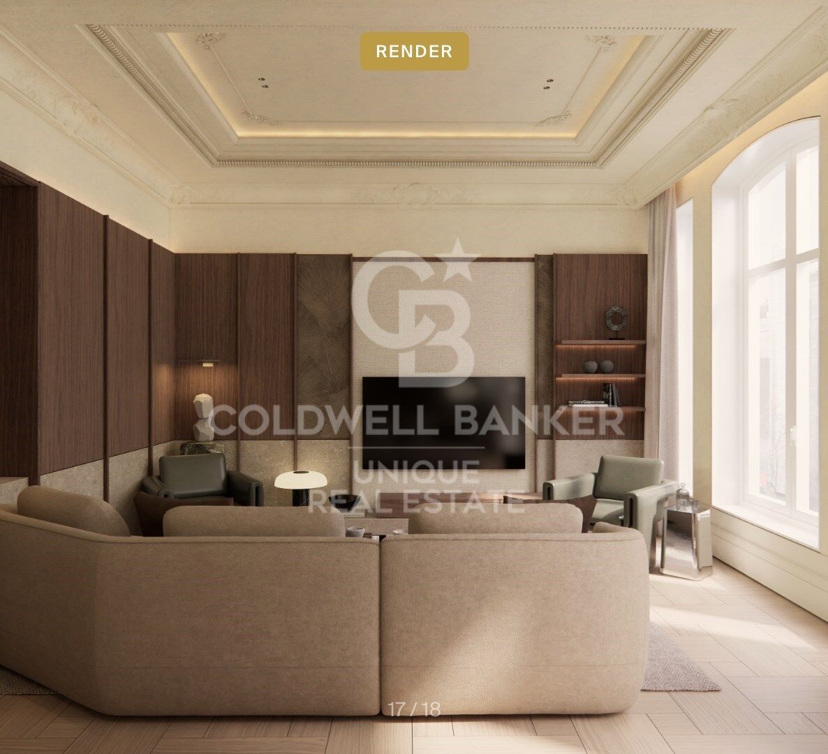 3-Bedroom Apartment for Renovation in Castellana, Madrid