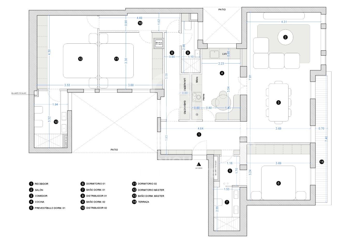 3-Bedroom Apartment for Renovation in Castellana, Madrid