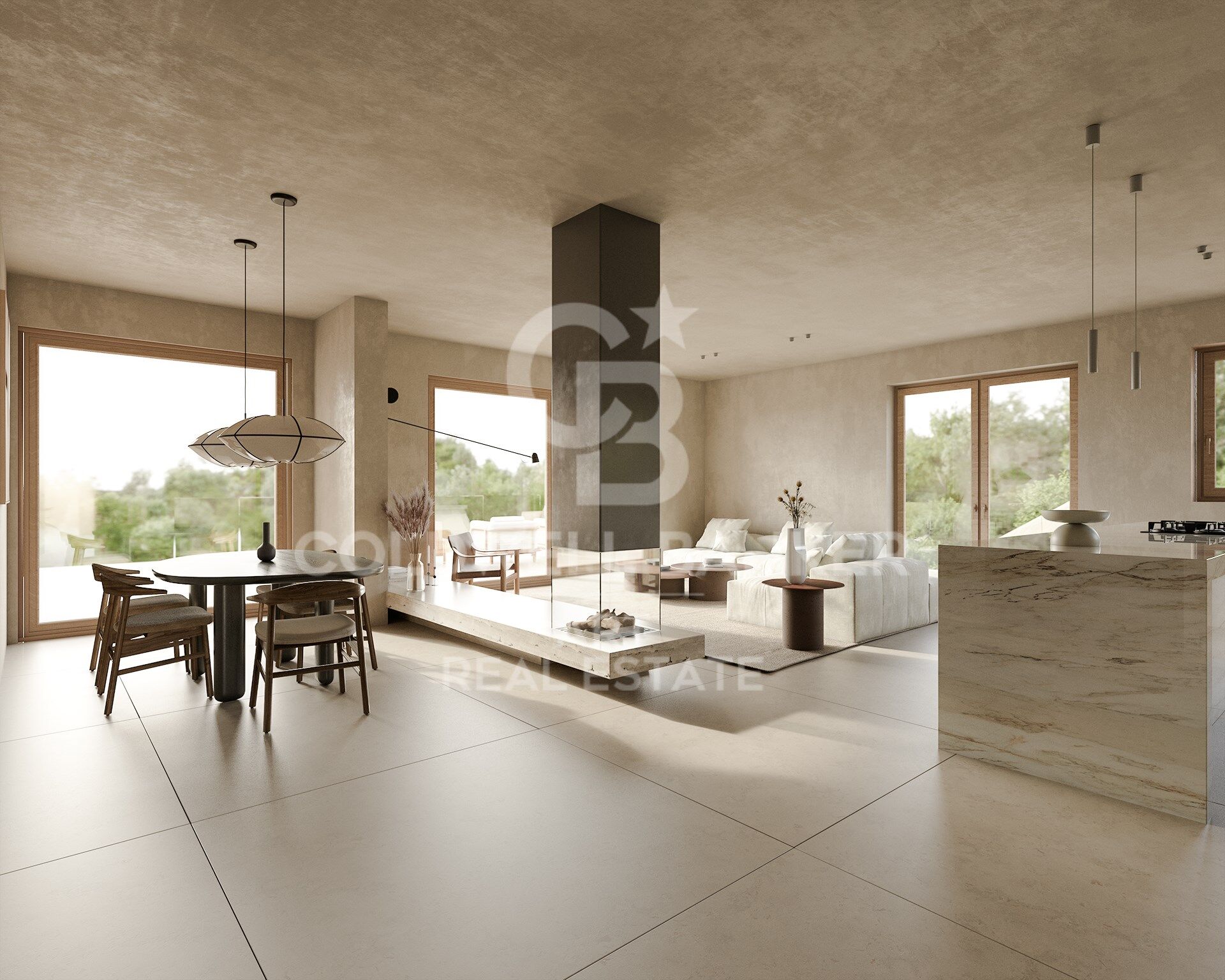 Exclusive New-Build Villa with Views of the Strait of Gibraltar in Tarifa