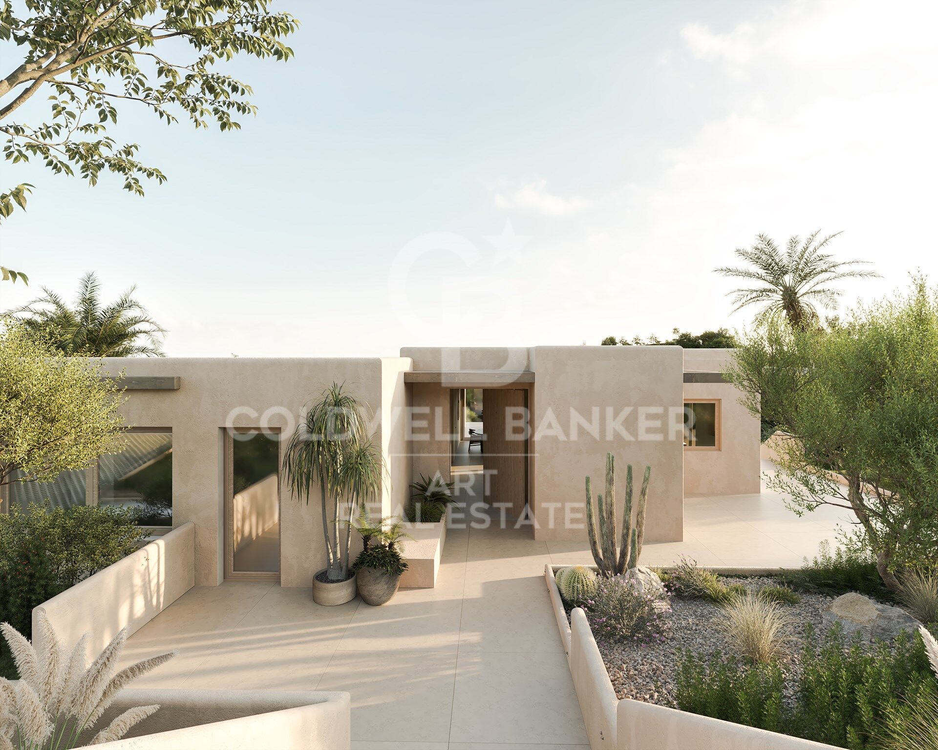 Exclusiva villa de obra nueva con vistas al Estrecho de Gibraltar en Tarifa