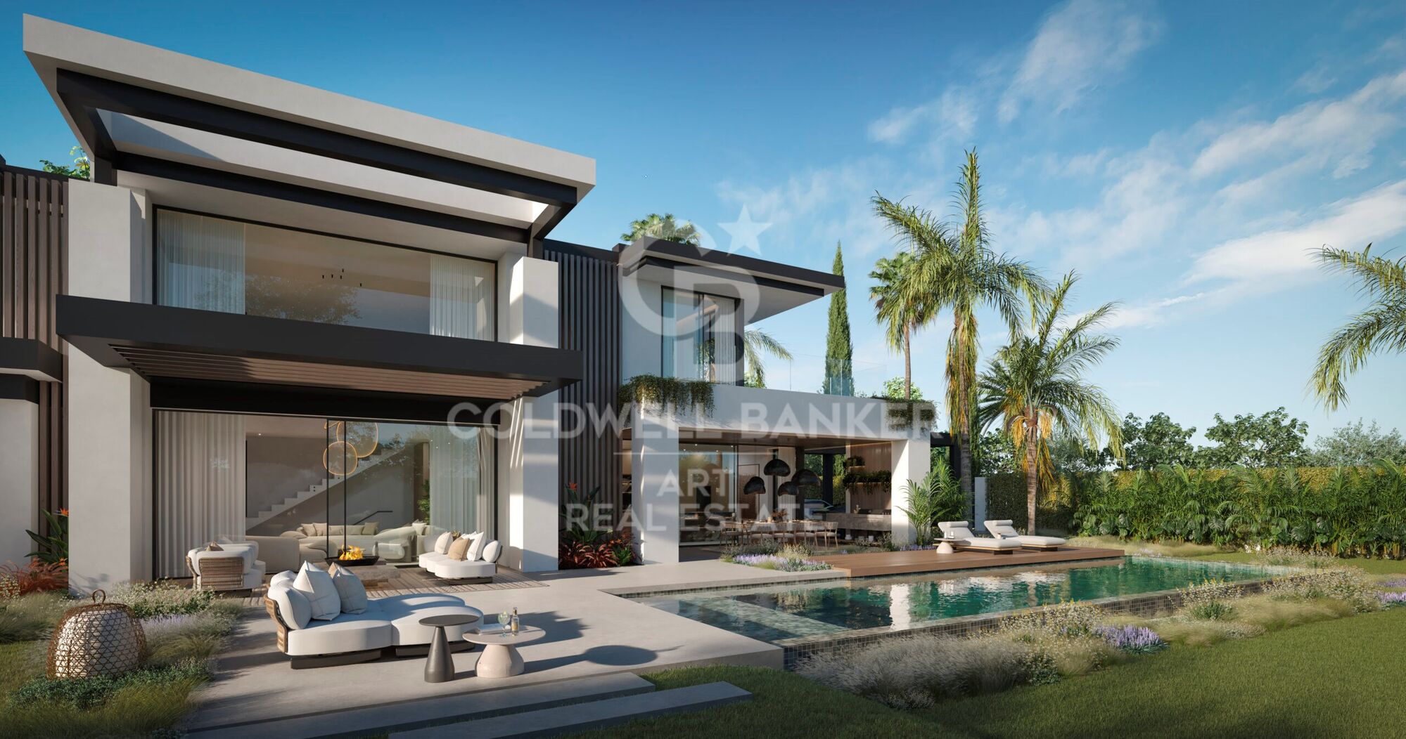 Exclusive villas located in the prestigious residential area of Cortijo Blanco, Marbella.