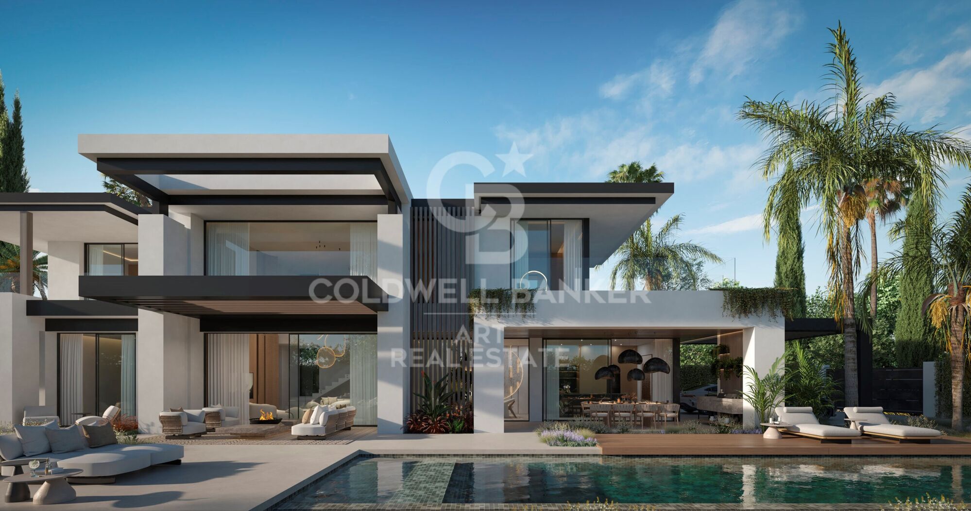 Exclusive villas located in the prestigious residential area of Cortijo Blanco, Marbella.