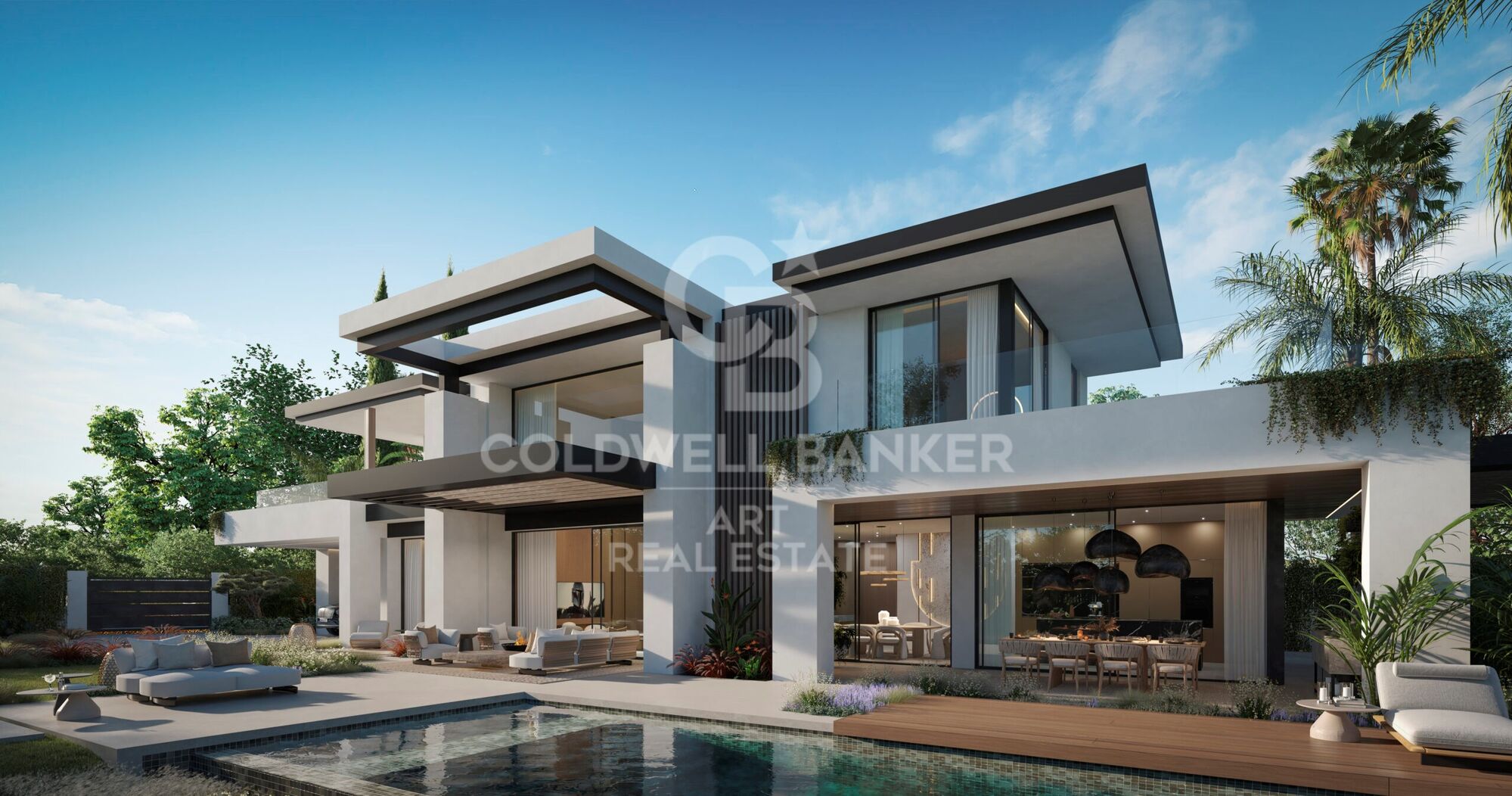 Exclusive villas located in the prestigious residential area of Cortijo Blanco, Marbella.