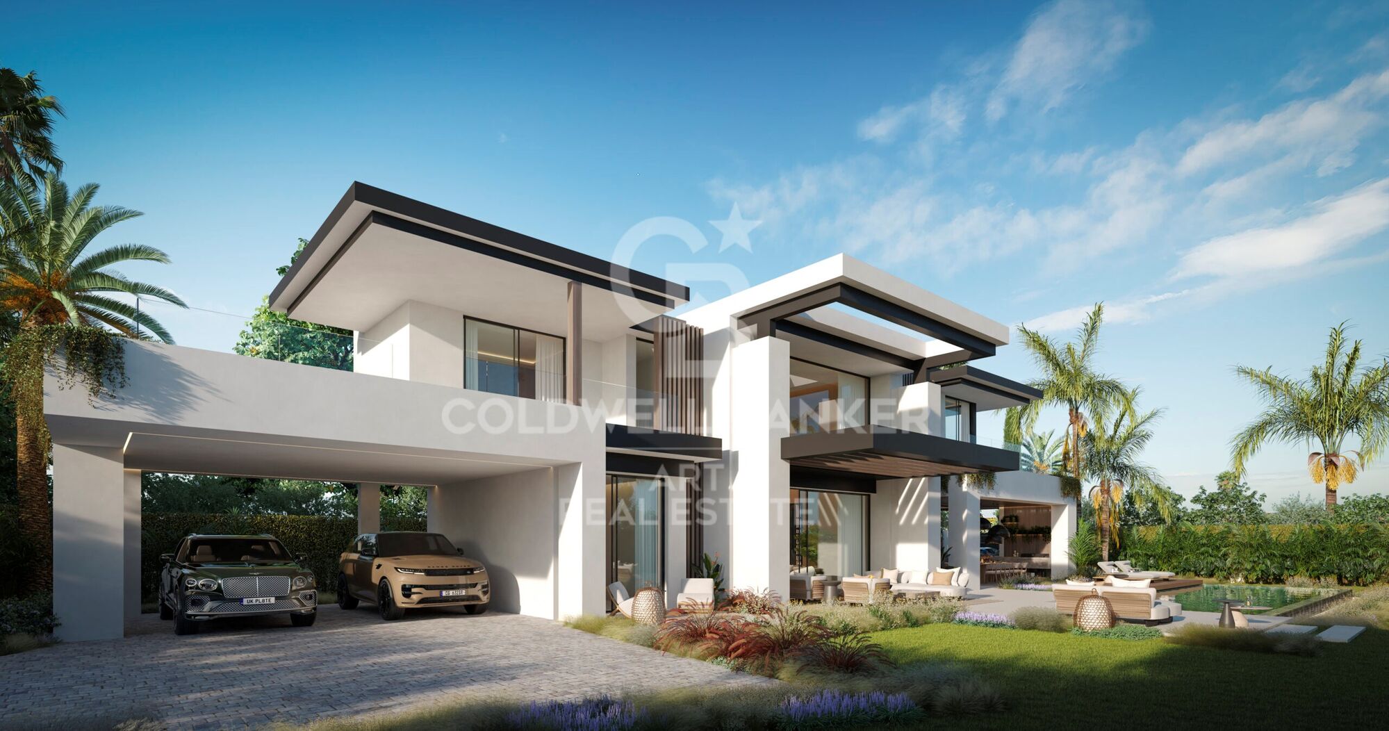 Exclusive villas located in the prestigious residential area of Cortijo Blanco, Marbella.