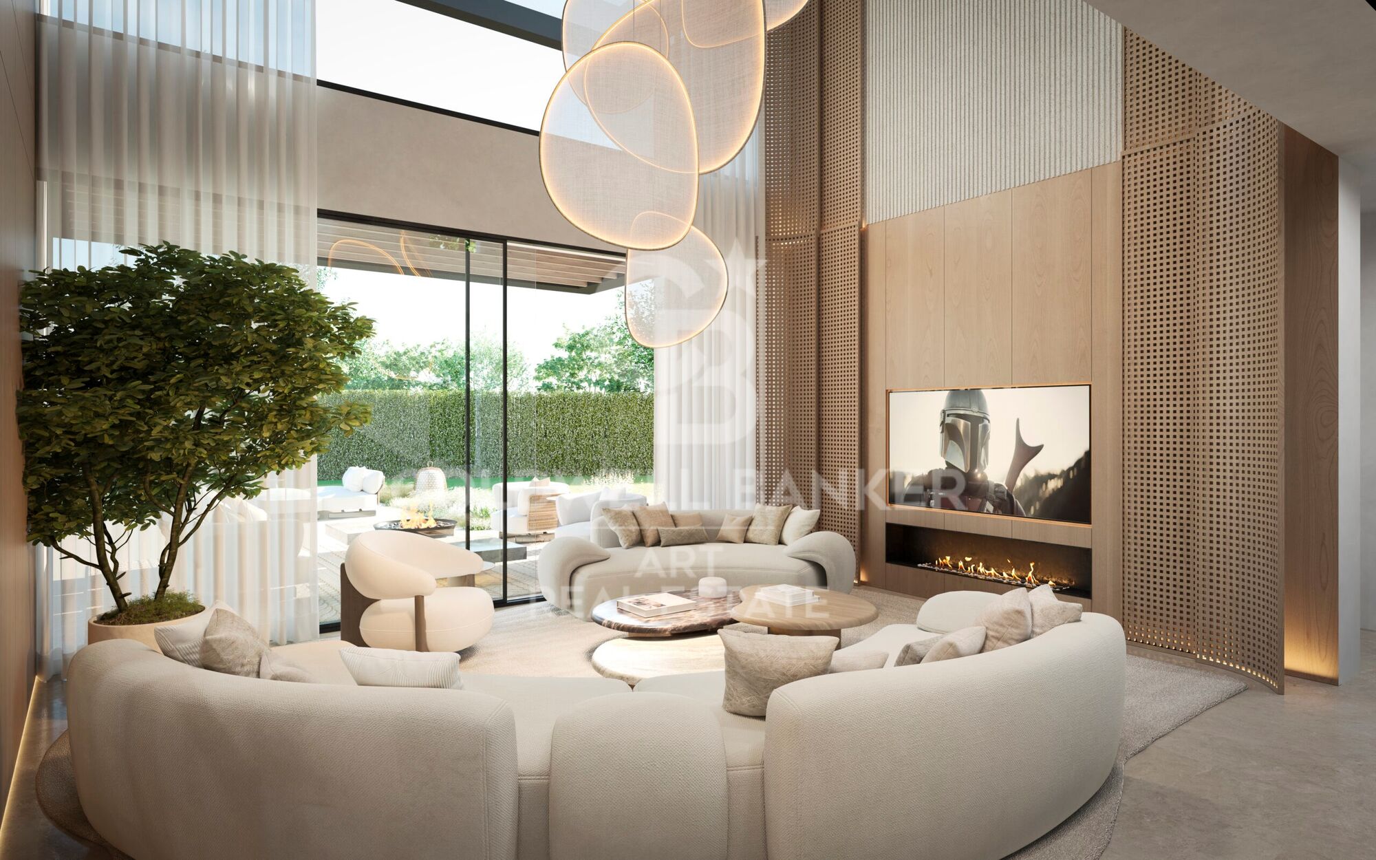 Exclusive villas located in the prestigious residential area of Cortijo Blanco, Marbella.