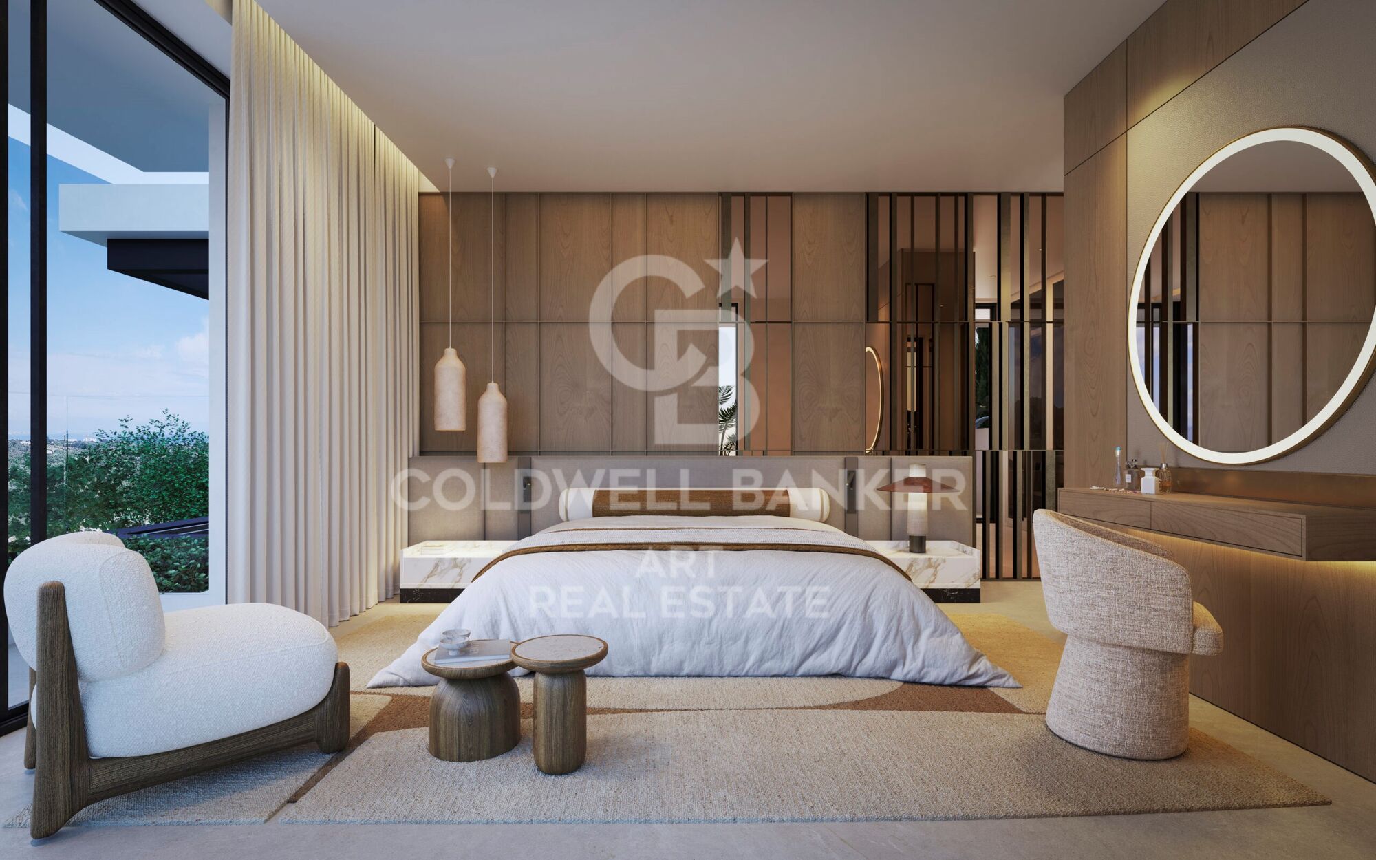 Exclusive villas located in the prestigious residential area of Cortijo Blanco, Marbella.