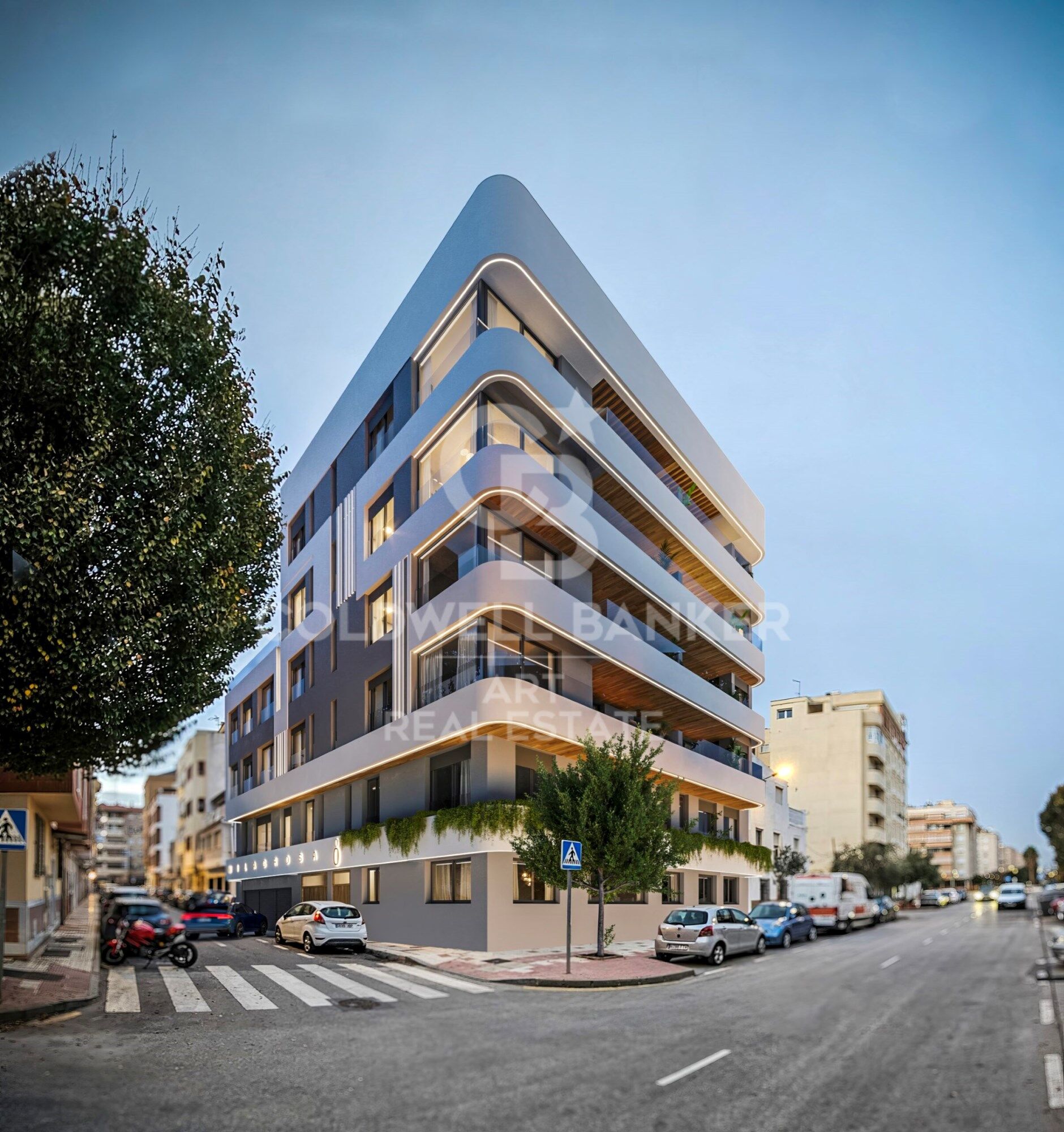 Projet résidentiel boutique de style contemporain à Malaga.