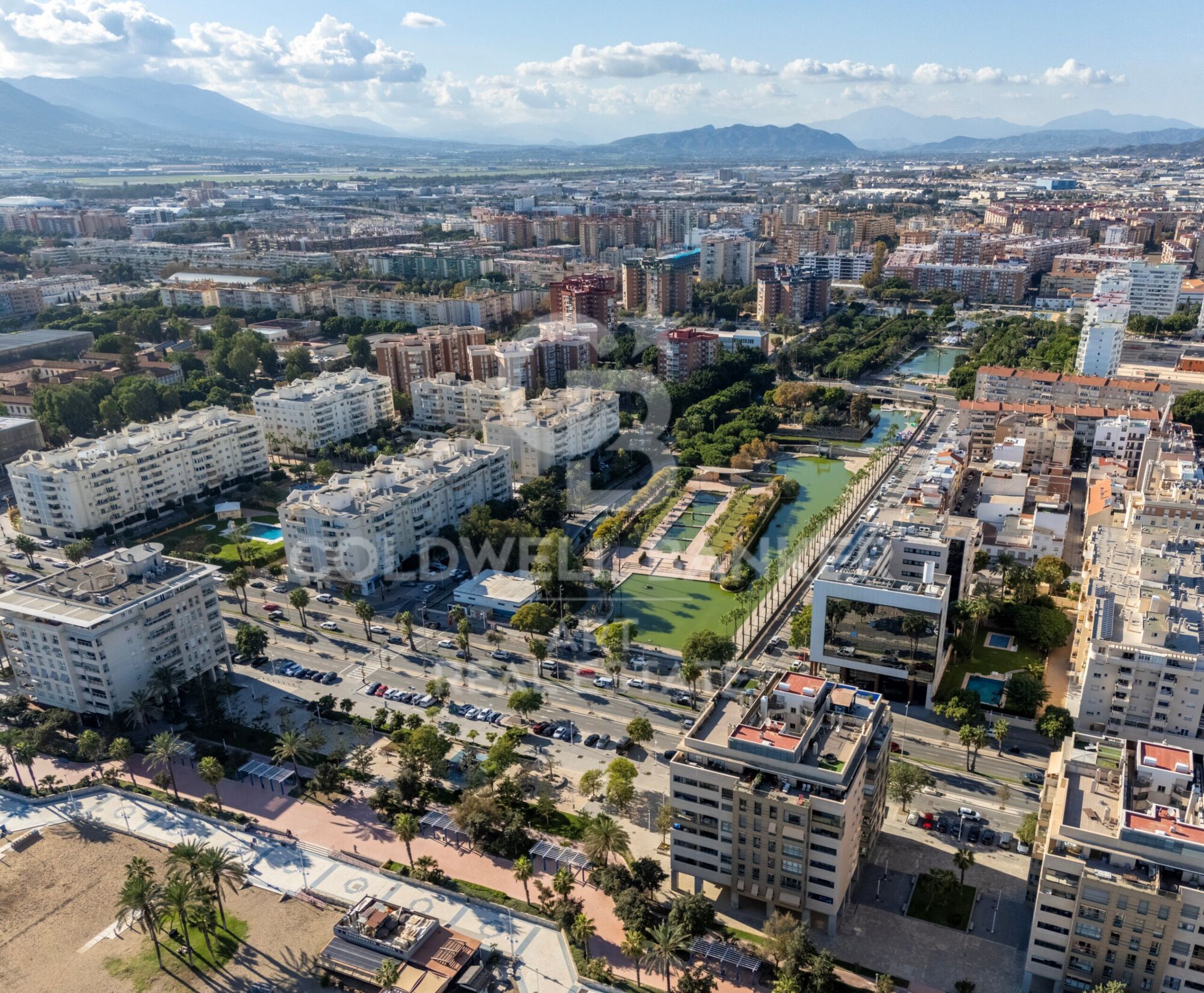 Modernes Boutique-Wohnprojekt im zeitgenössischen Stil in Málaga.