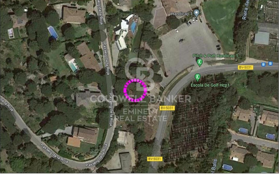 Baugrundstück für ein freistehendes Einfamilienhaus mit Pool in Sant Andreu de Llavaneres