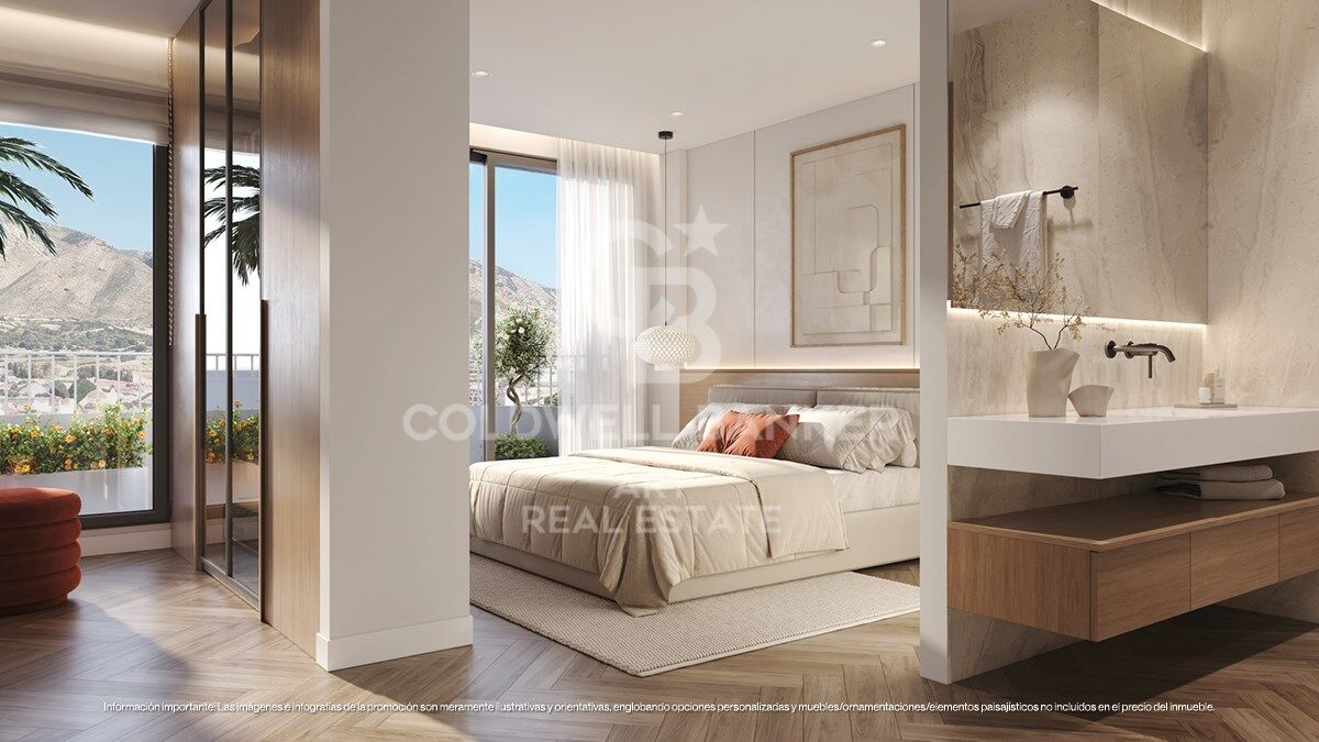 New apartments just a five-minute walk from the iconic La Carihuela Beach, Torremolinos.