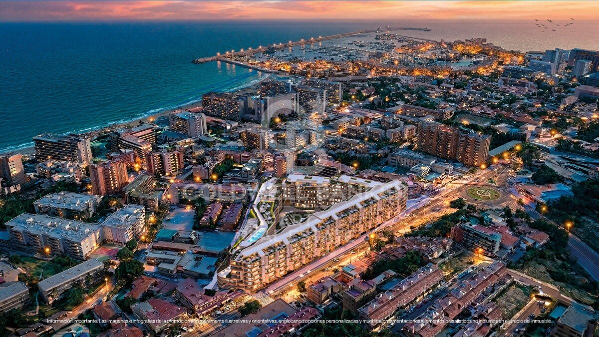 Nouveaux appartements à seulement cinq minutes à pied de l'emblématique plage de La Carihuela, Torremolinos.