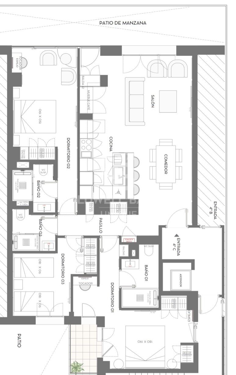 Wohnung 3 Schlafzimmer Verkauf Madrid