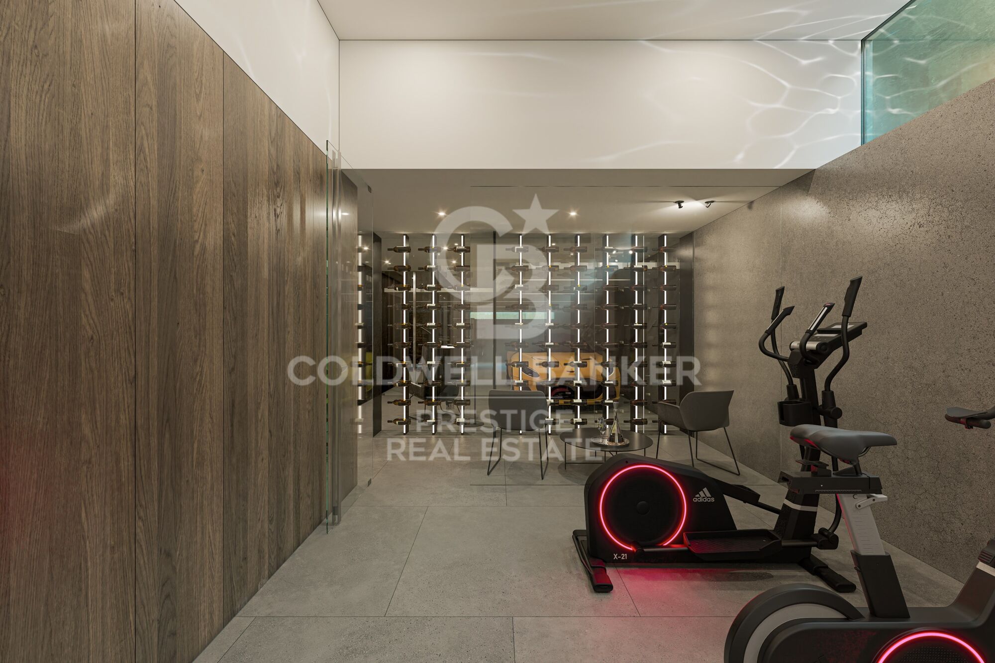 Newly built house near Barcelona