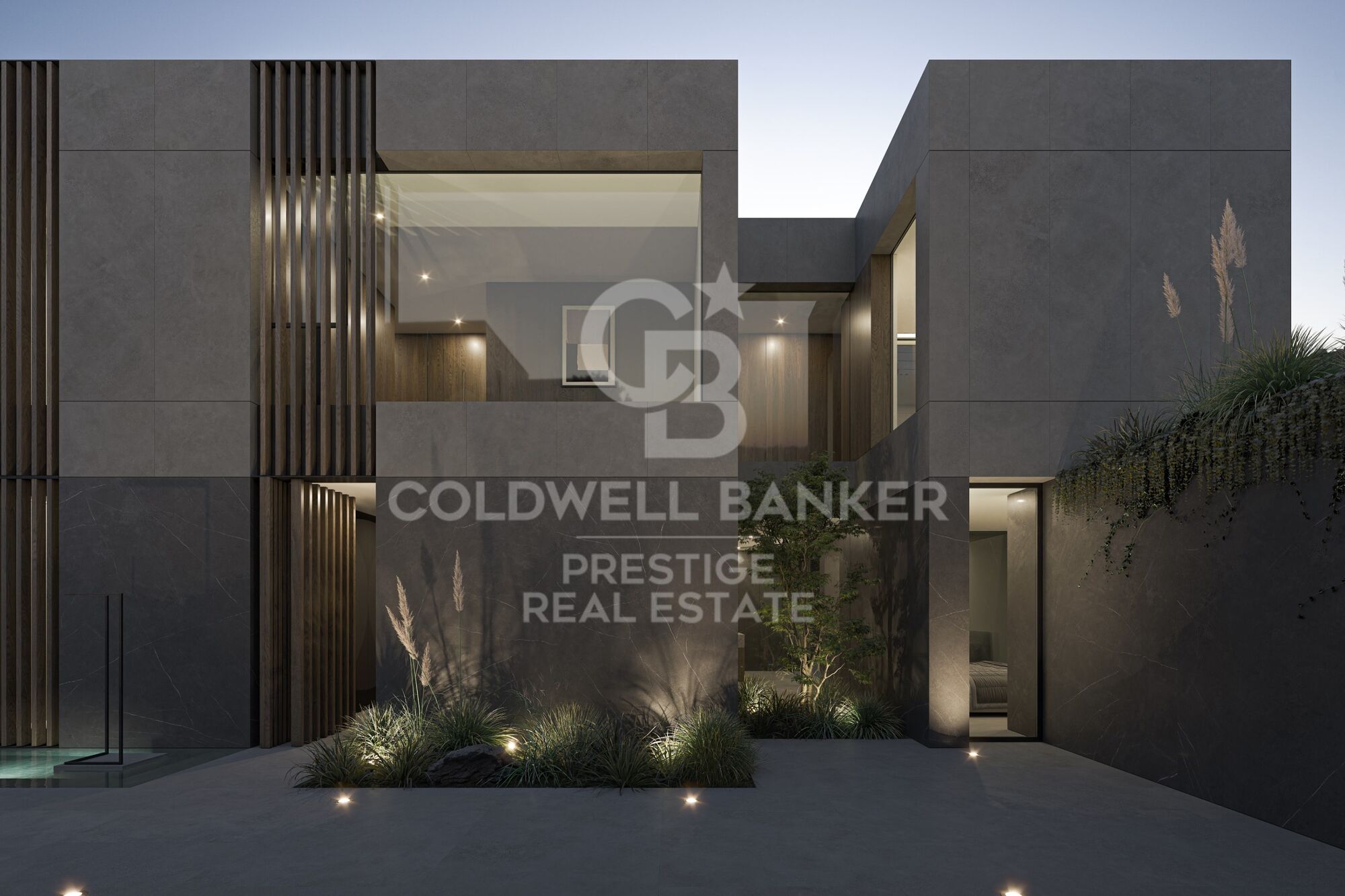 Newly built house near Barcelona