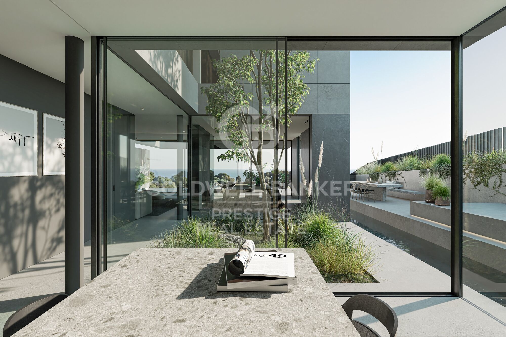 Newly built house near Barcelona