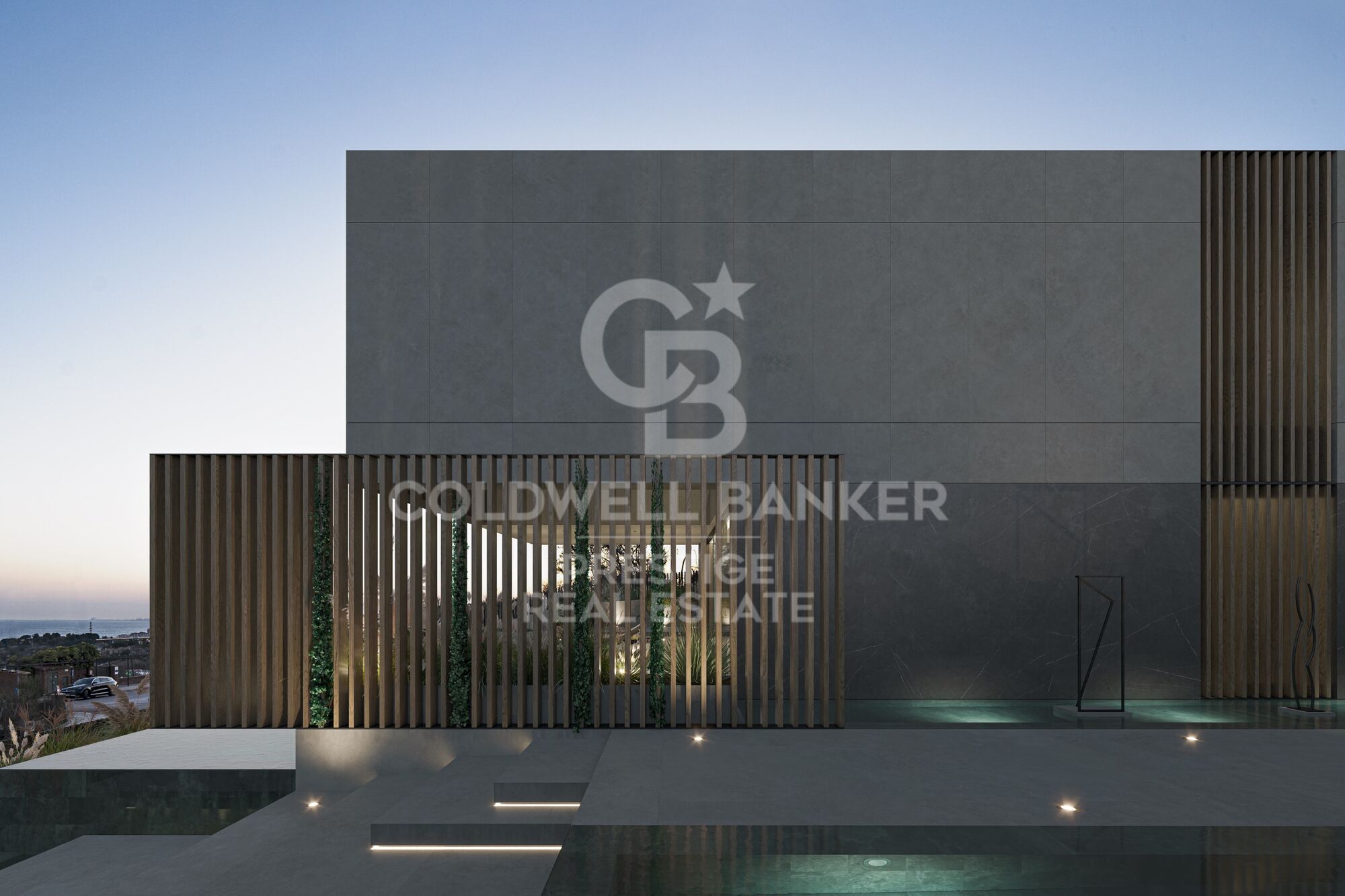 Newly built house near Barcelona