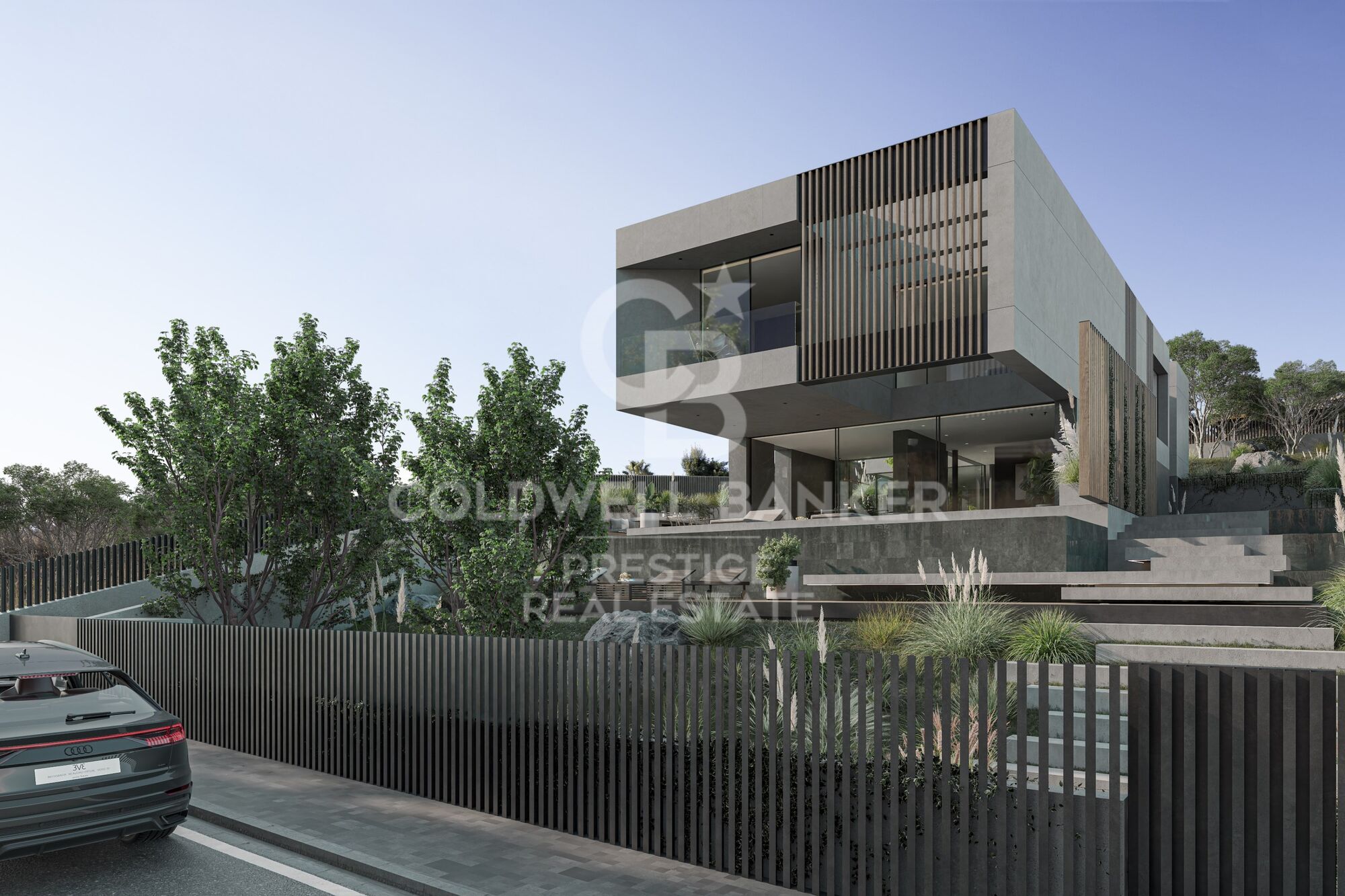 Newly built house near Barcelona
