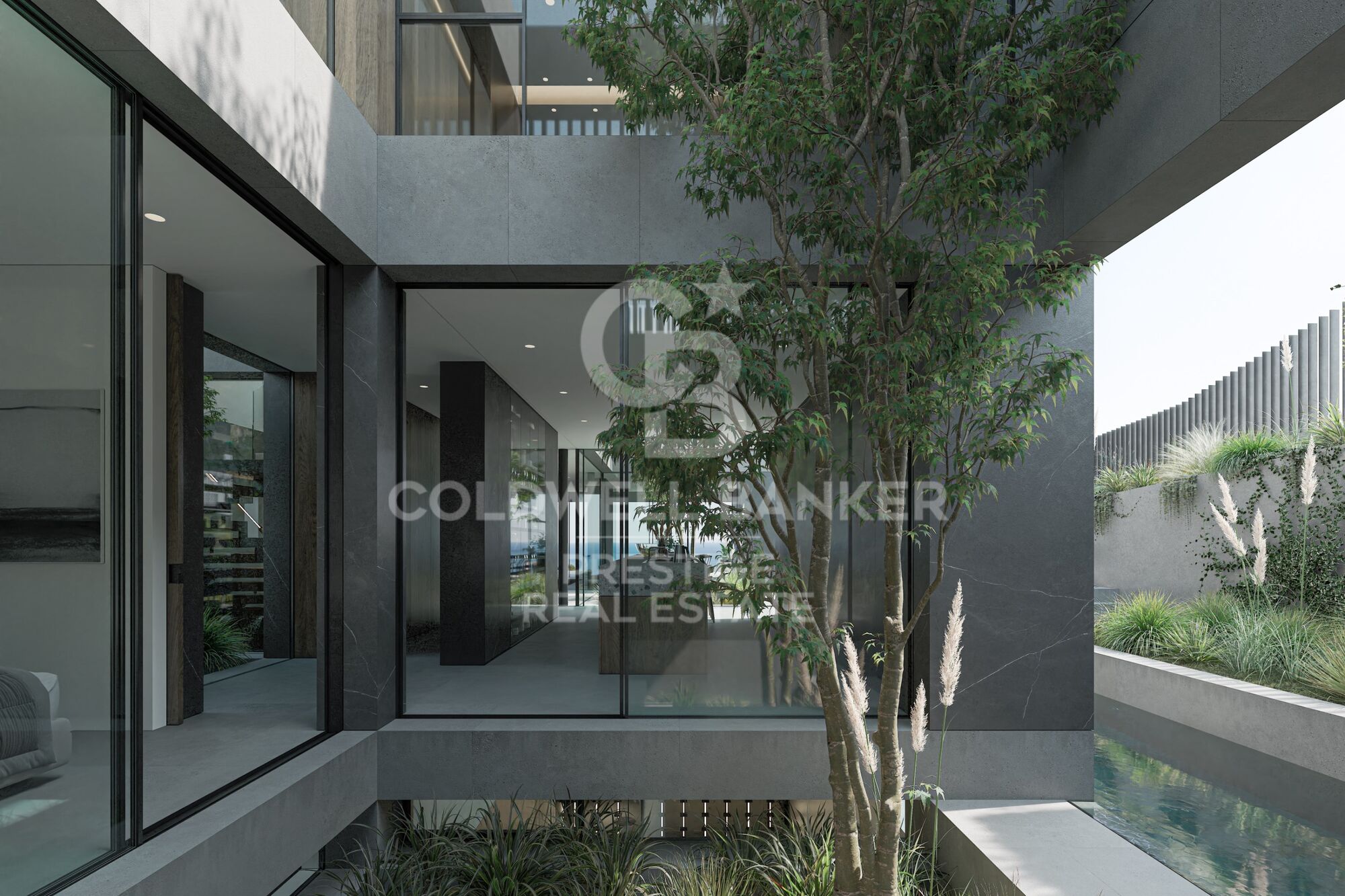 Newly built house near Barcelona