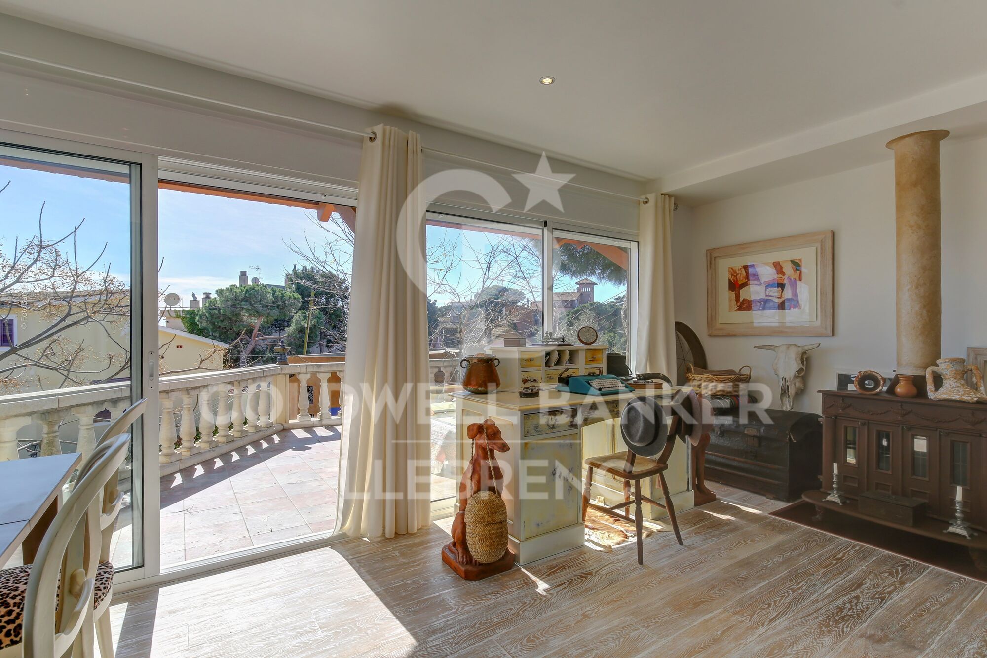 House for rent in Vallvidrera with views of Barcelona and the sea