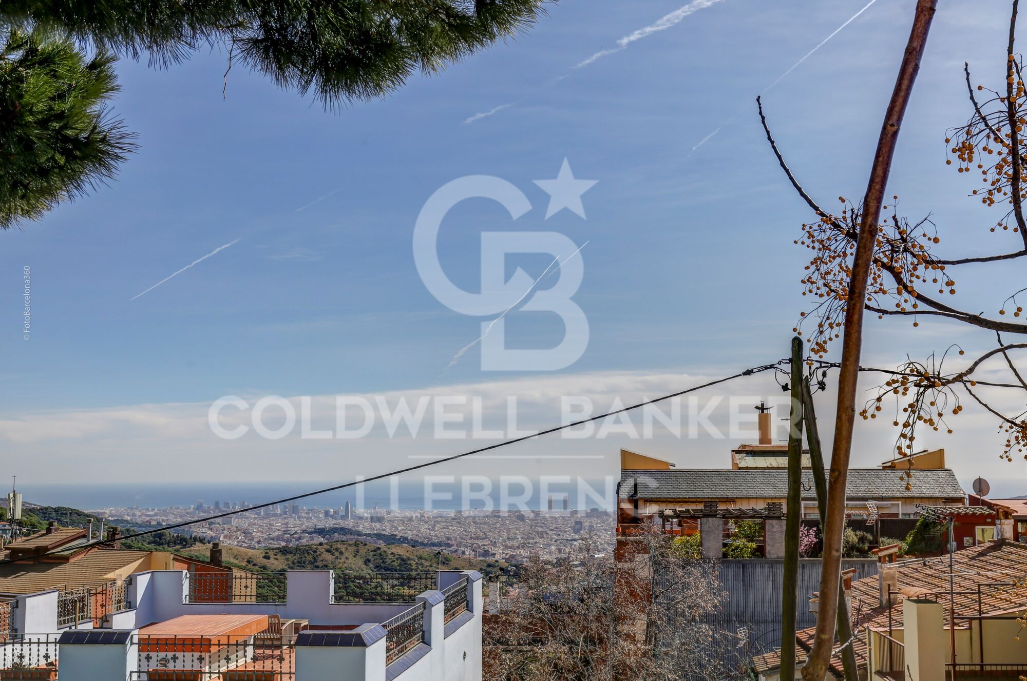 House for rent in Vallvidrera with views of Barcelona and the sea