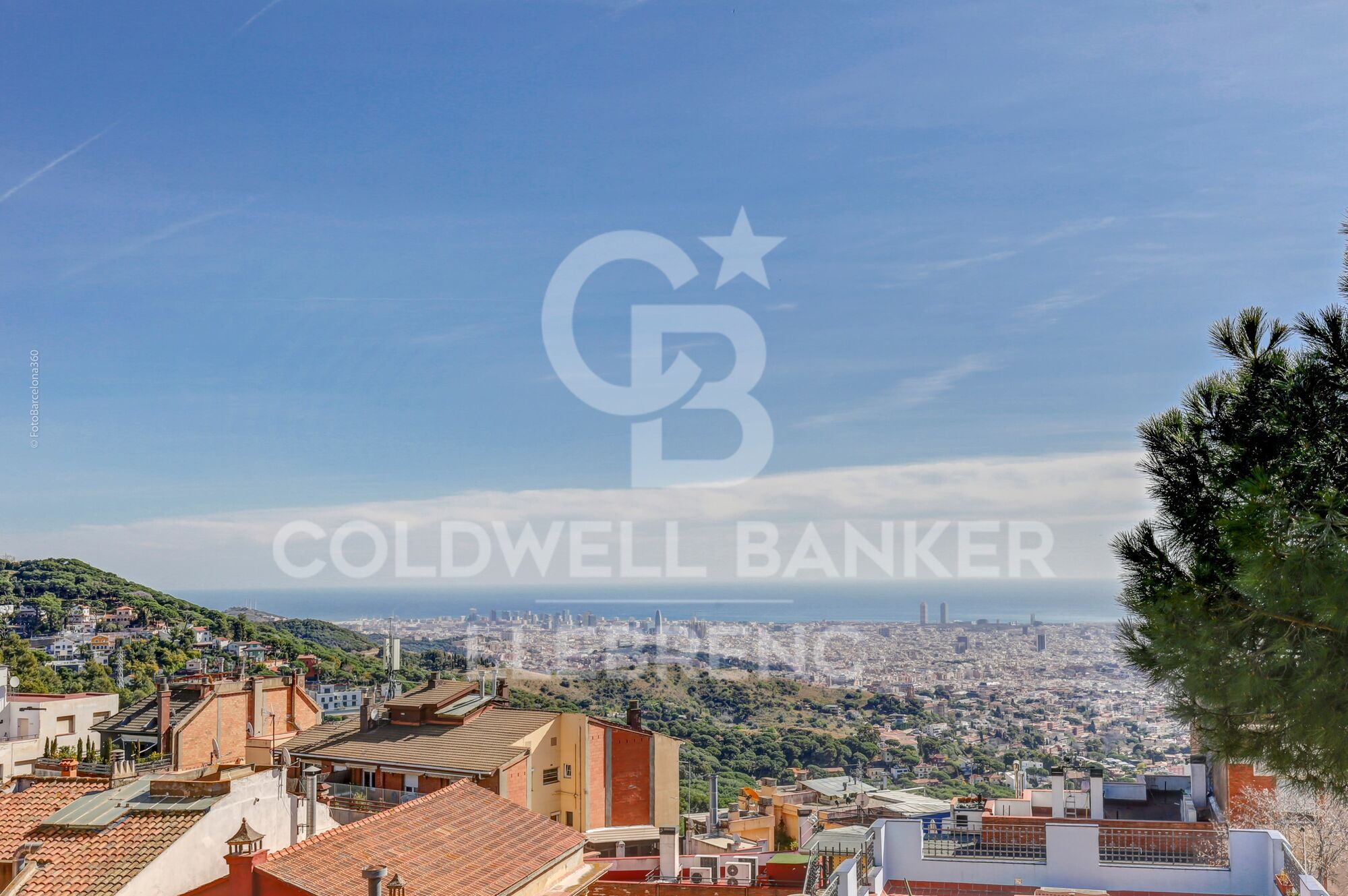 House for rent in Vallvidrera with views of Barcelona and the sea