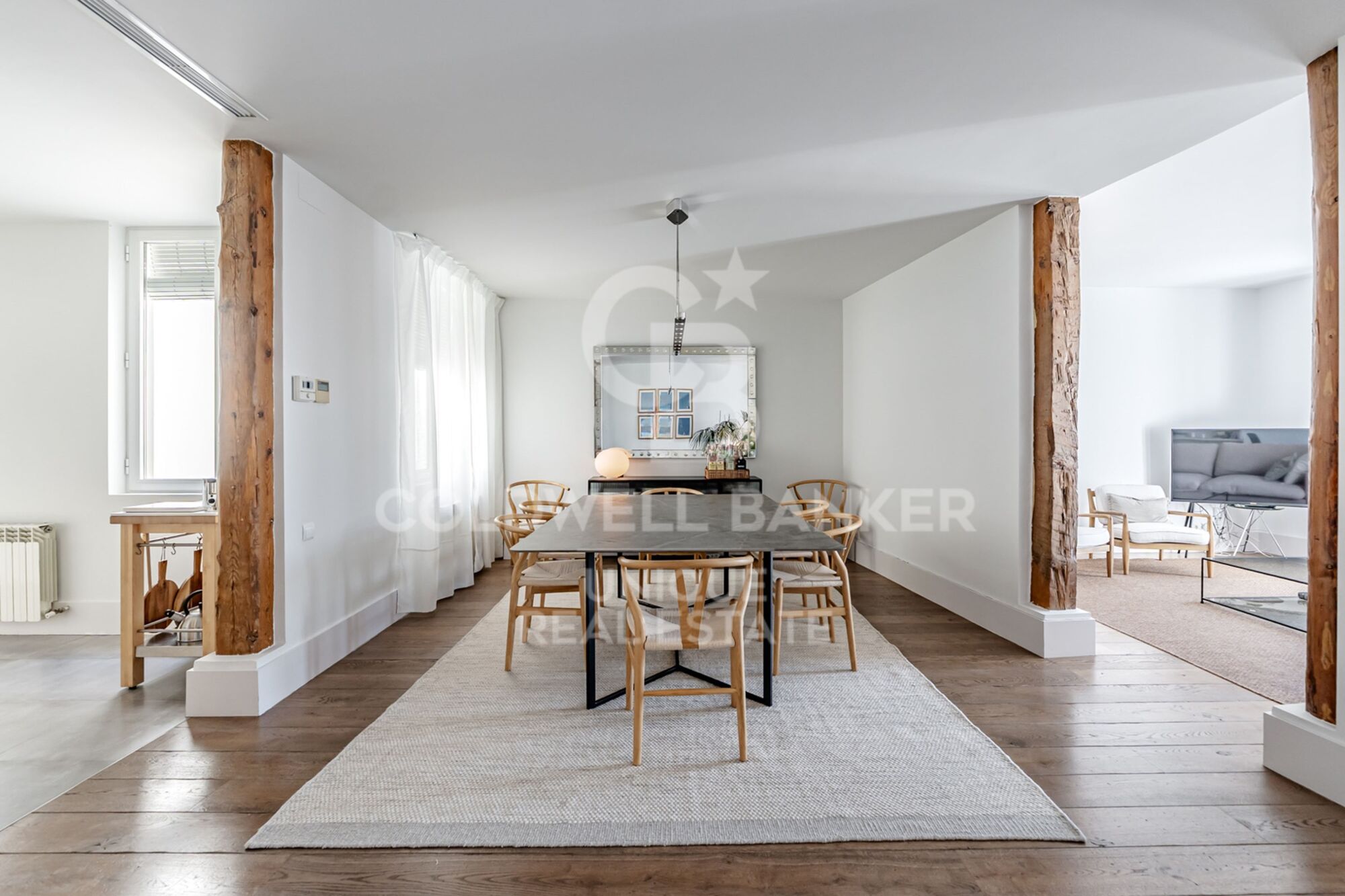 Appartement de 3 chambres avec lumière naturelle et vues dégagées à Justicia