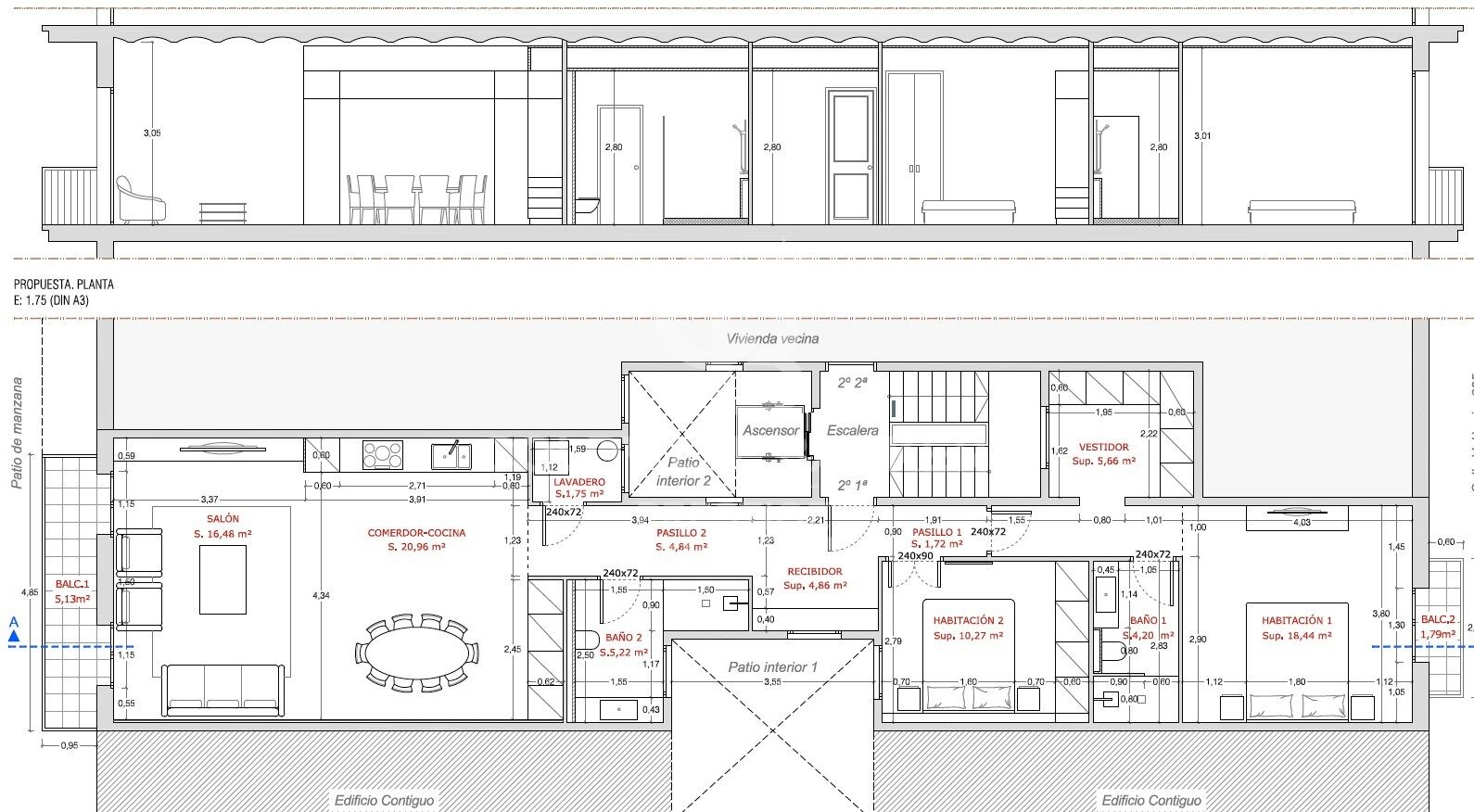 Exclusiva vivienda reformada en el corazón del Eixample, junto a Rambla Catalunya