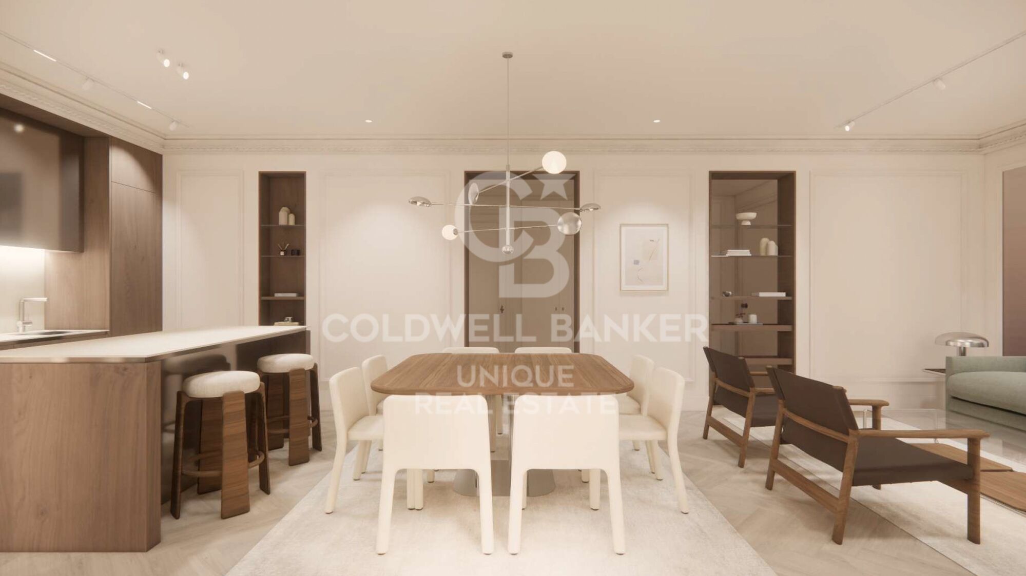 Appartement extérieur rénové avec trois chambres à Goya, Madrid