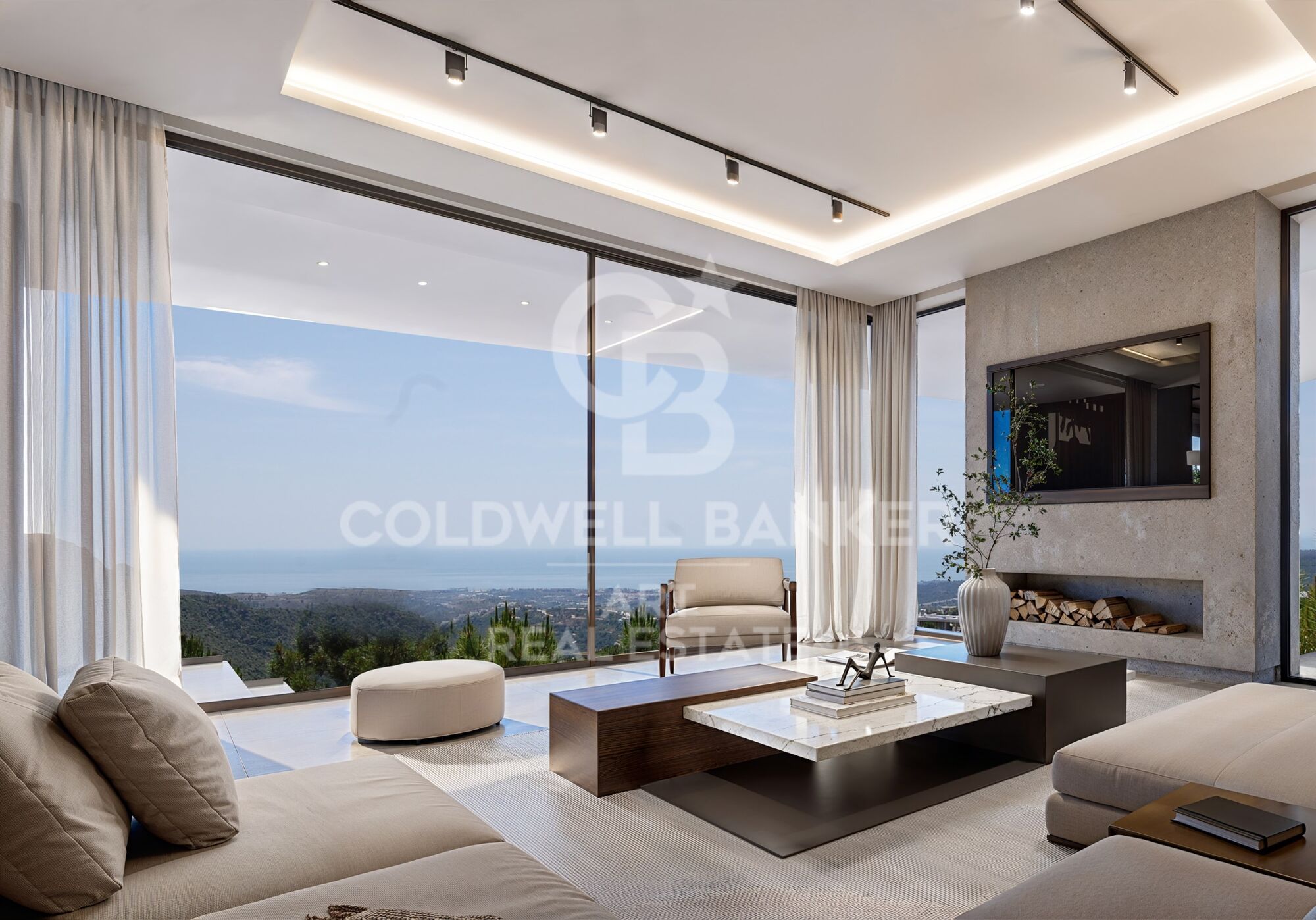 Exclusive Contemporary Villa Integrated into the Natural Surroundings of Monte Mayor