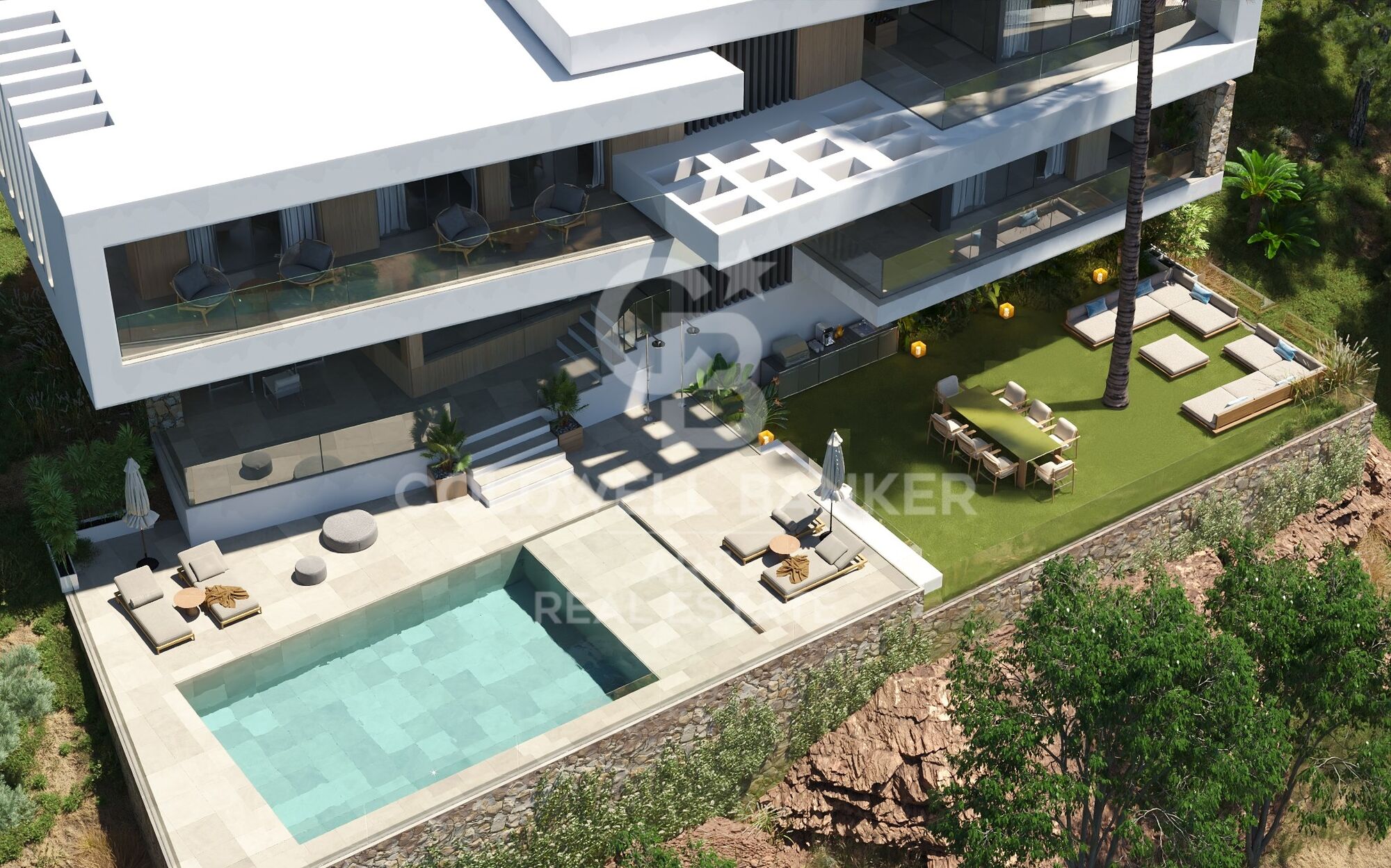Villa Contemporaine Exclusive Intégrée à l'Environnement Naturel de Monte Mayor