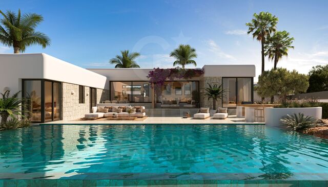 Renoir-Haus | Zeitgenössische Eleganz in der exklusiven Urbanisierung von Jávea