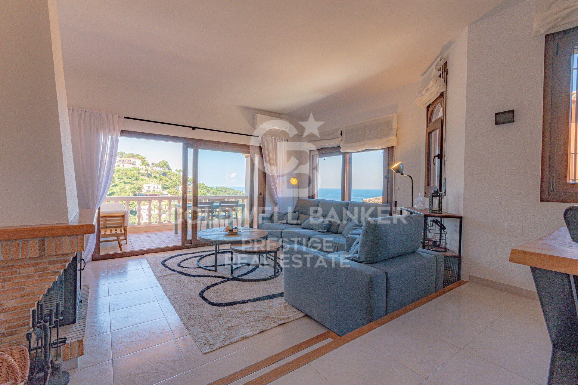 Mediterranes Reihenhaus mit Panoramablick auf das Meer und Gemeinschaftspool, Begur