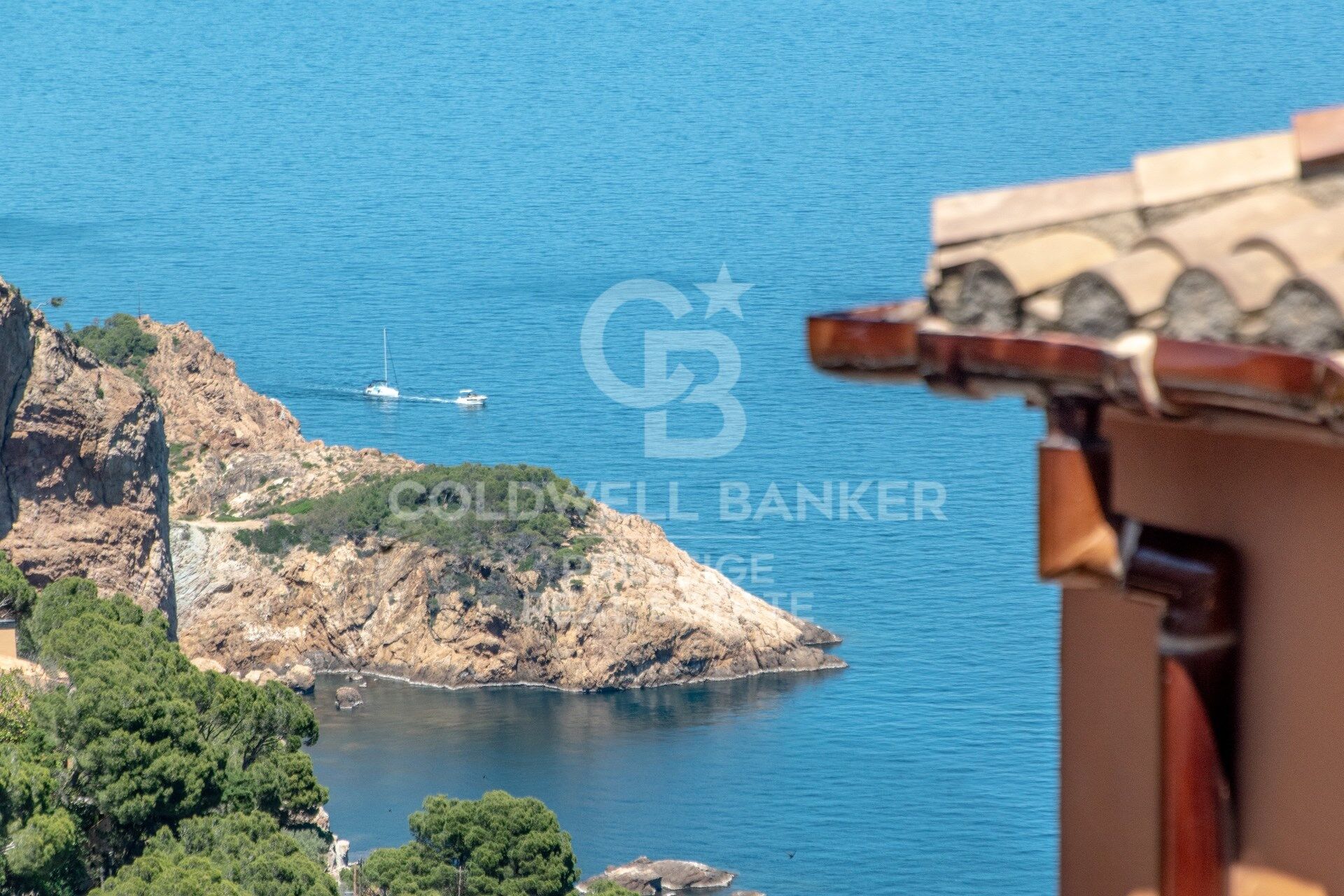 Mediterranes Reihenhaus mit Panoramablick auf das Meer und Gemeinschaftspool, Begur