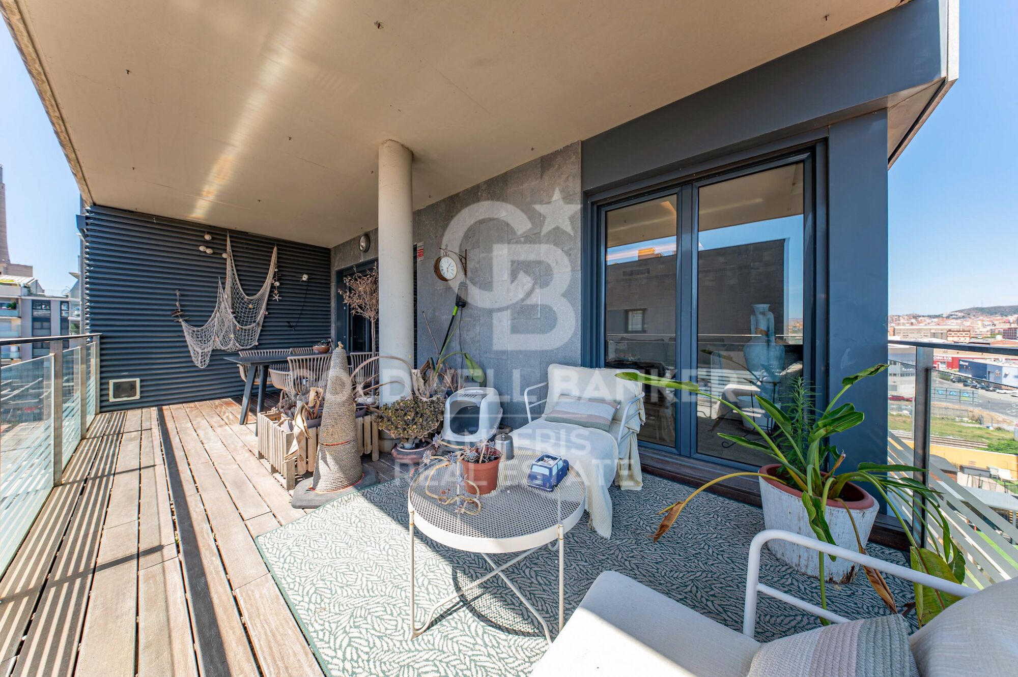 Exclusivo ático con doble terraza junto al Port de Badalona
