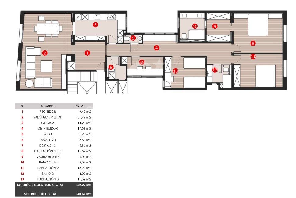 Luxury flat for sale near Francesc Macia, Barcelona