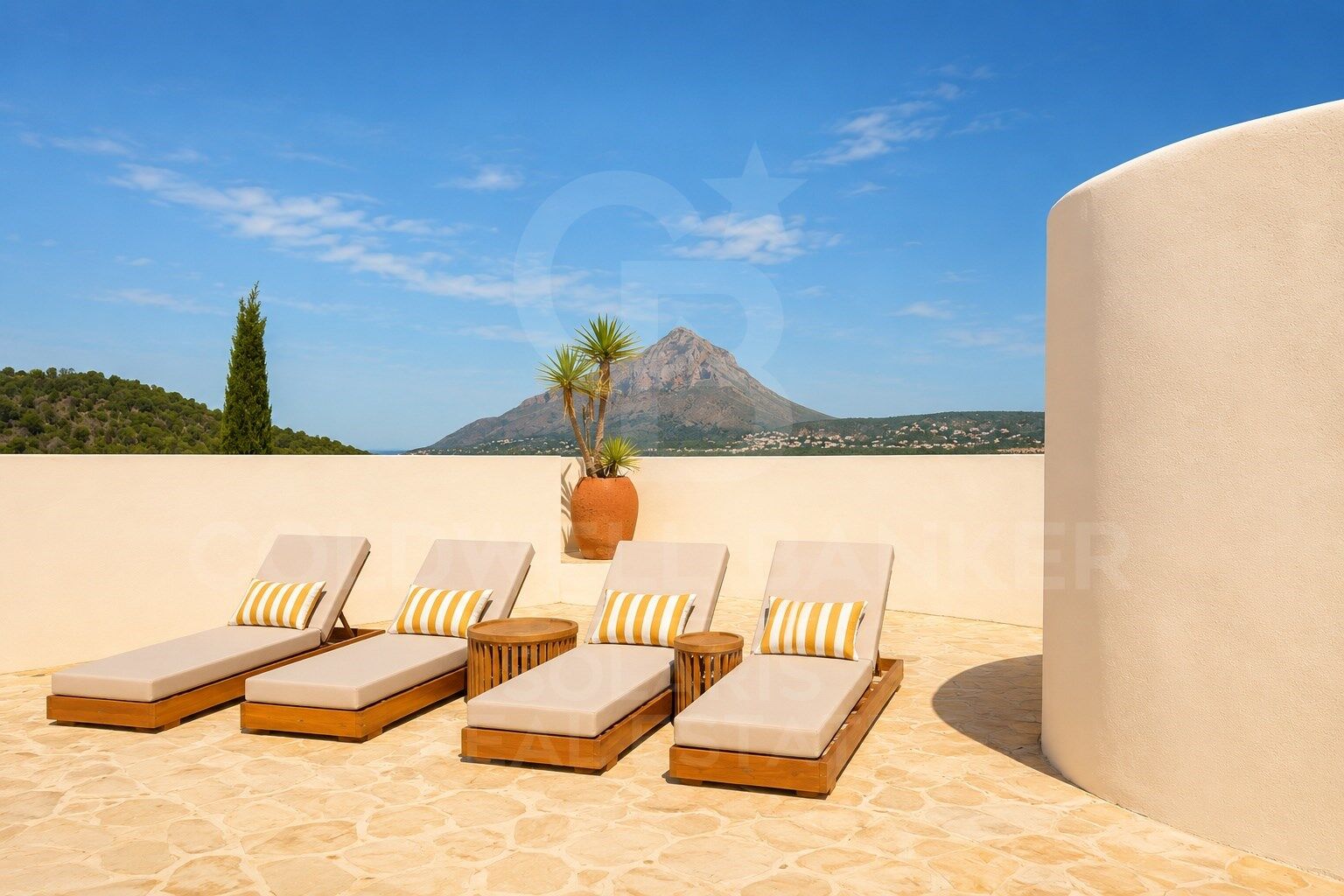 Exklusive Villa mit Panoramablick auf das Meer an einem der besten Orte in Jávea