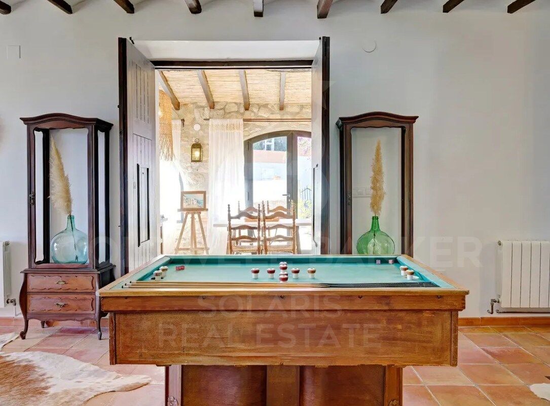 Exclusive Ibiza-style Mediterranean finca with panoramic sea views in Benissa