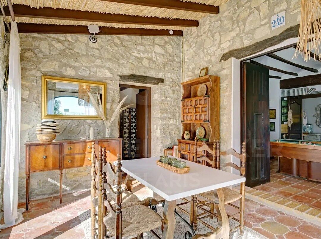 Exklusive Mittelmeer-Finca im Ibiza-Stil mit Panoramablick auf das Meer in Benissa