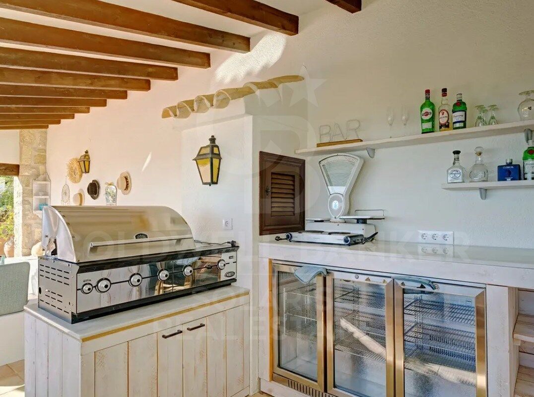 Exklusive Mittelmeer-Finca im Ibiza-Stil mit Panoramablick auf das Meer in Benissa