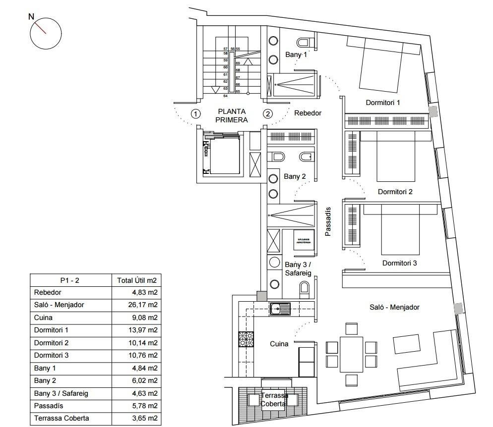 Apartamento 3 habitaciones Venta Andorra la Vella