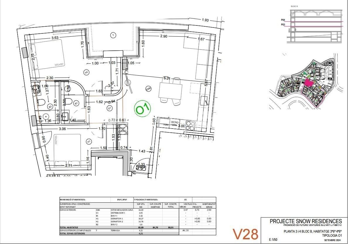 Apartamento 2 habitaciones Venta Encamp
